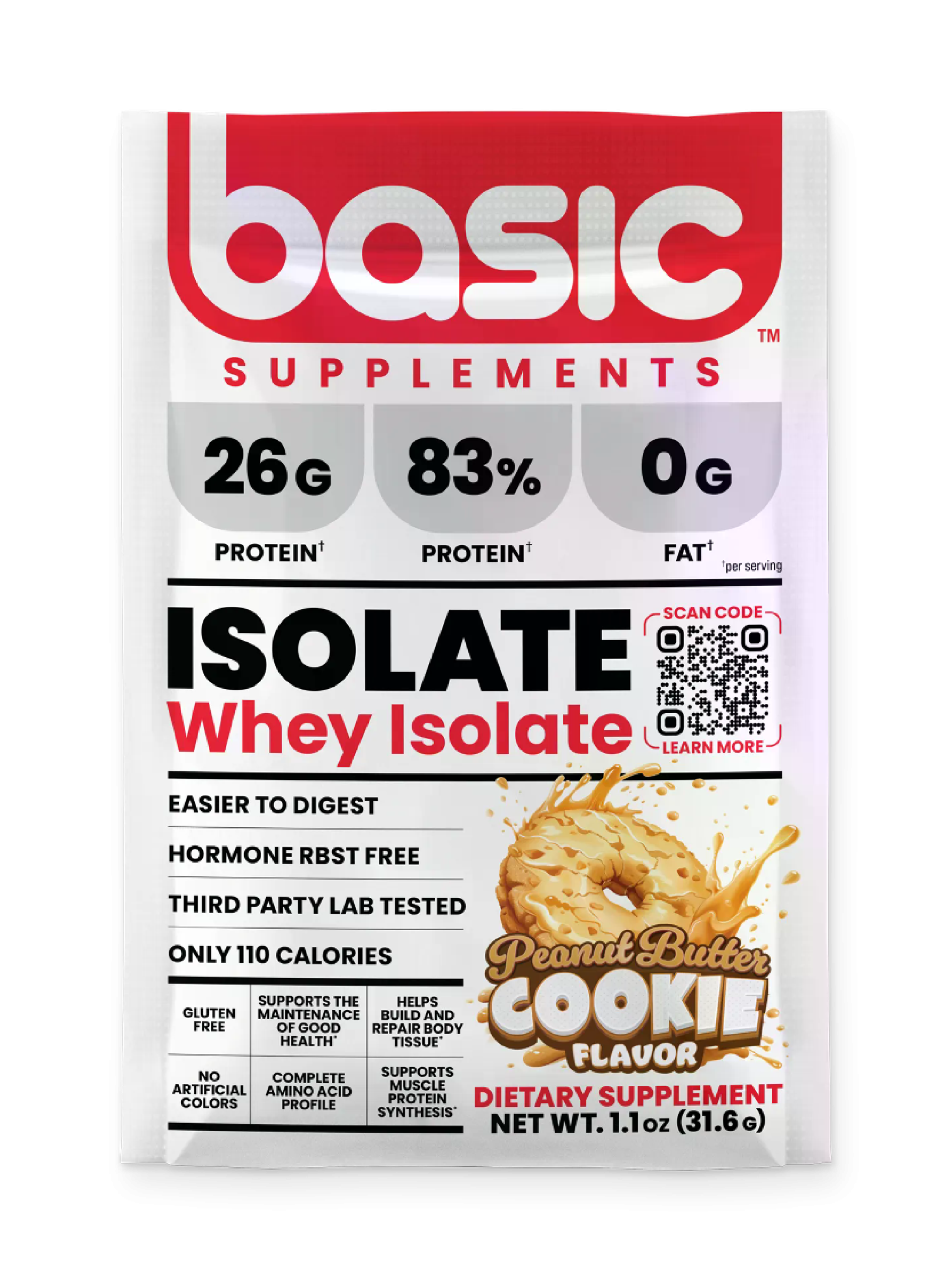 Sachet Proteina BASIC Isolate Salted Caramel Cold Brew 1 Servicio-0