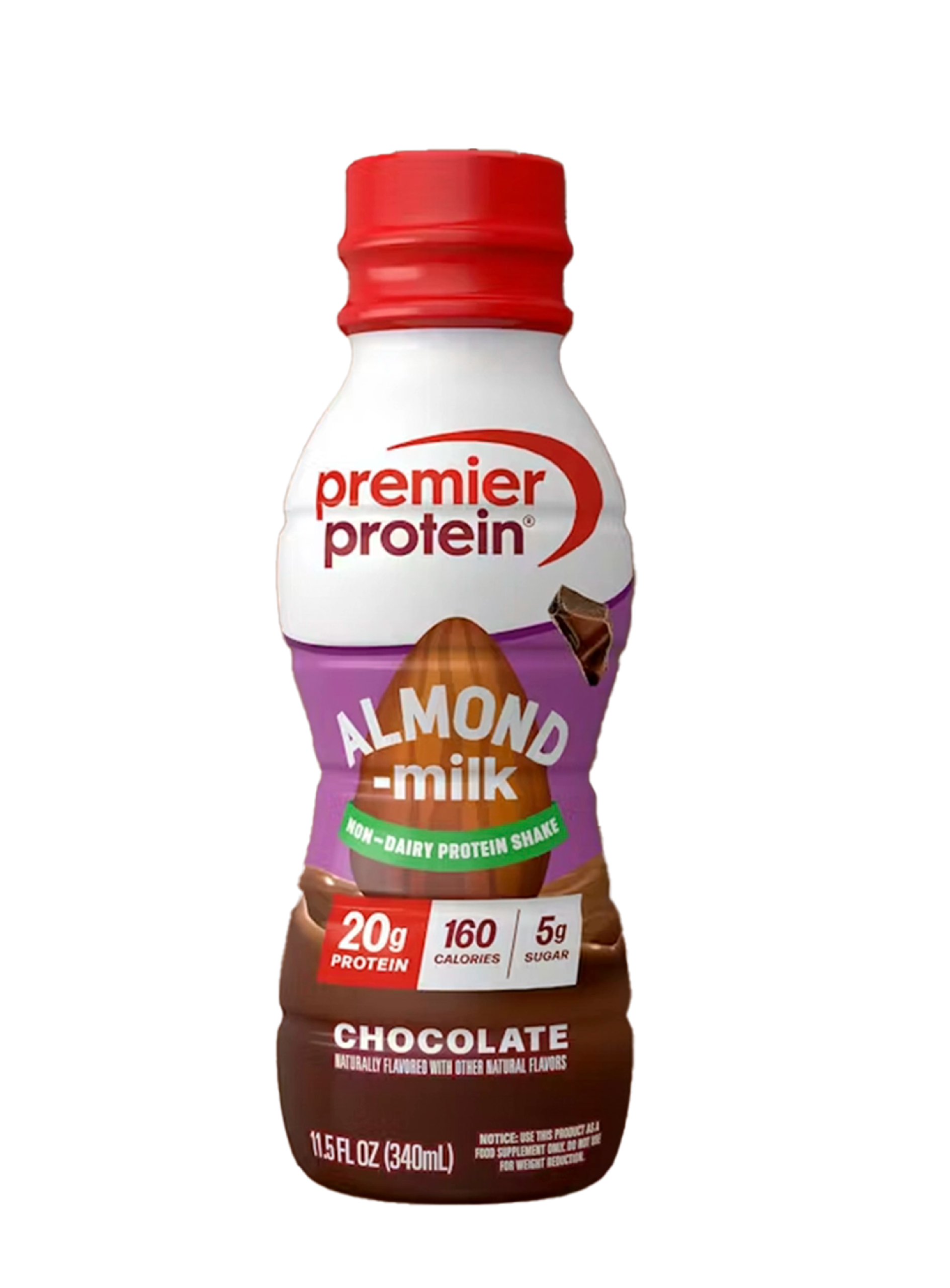 Protein Shake RTD Almond Milk Chocolate 340 ml-0