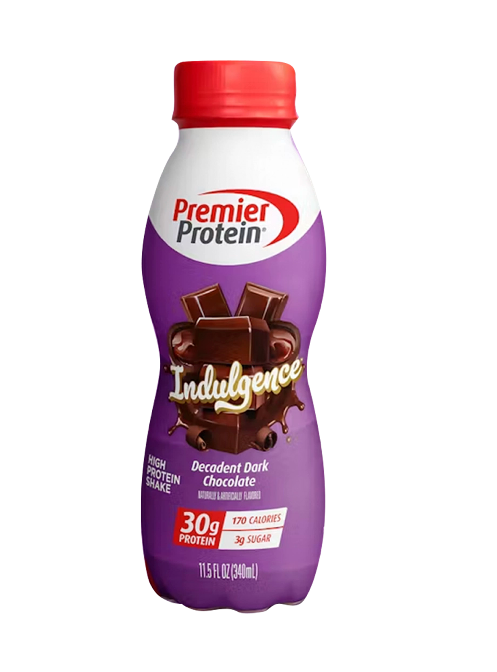 Protein Shake RTD Indulgence Decadent Dark Chocolate 340 ml-0
