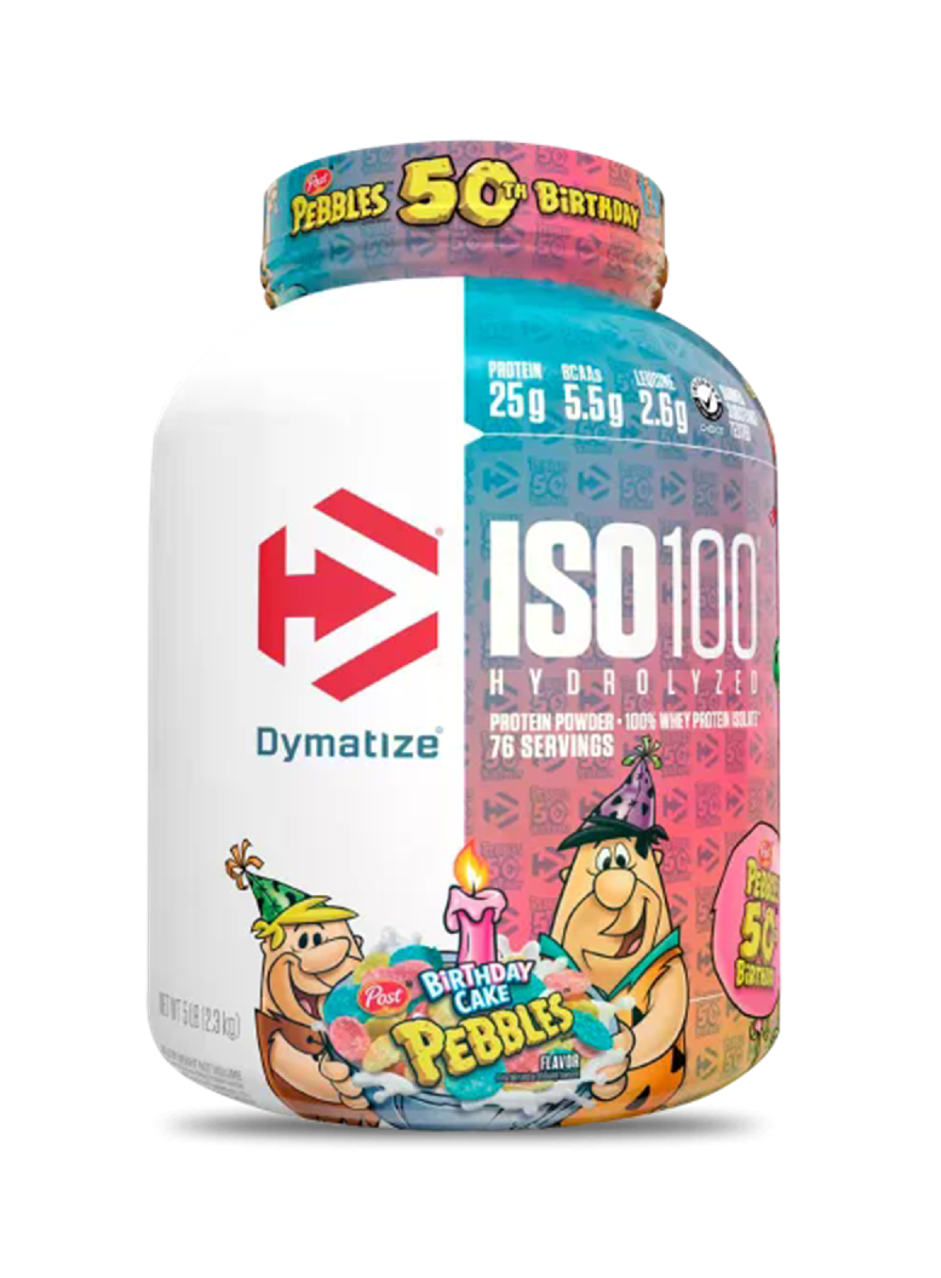 Proteina ISO 100 5 Lb Birthday Cake Pebbles -0