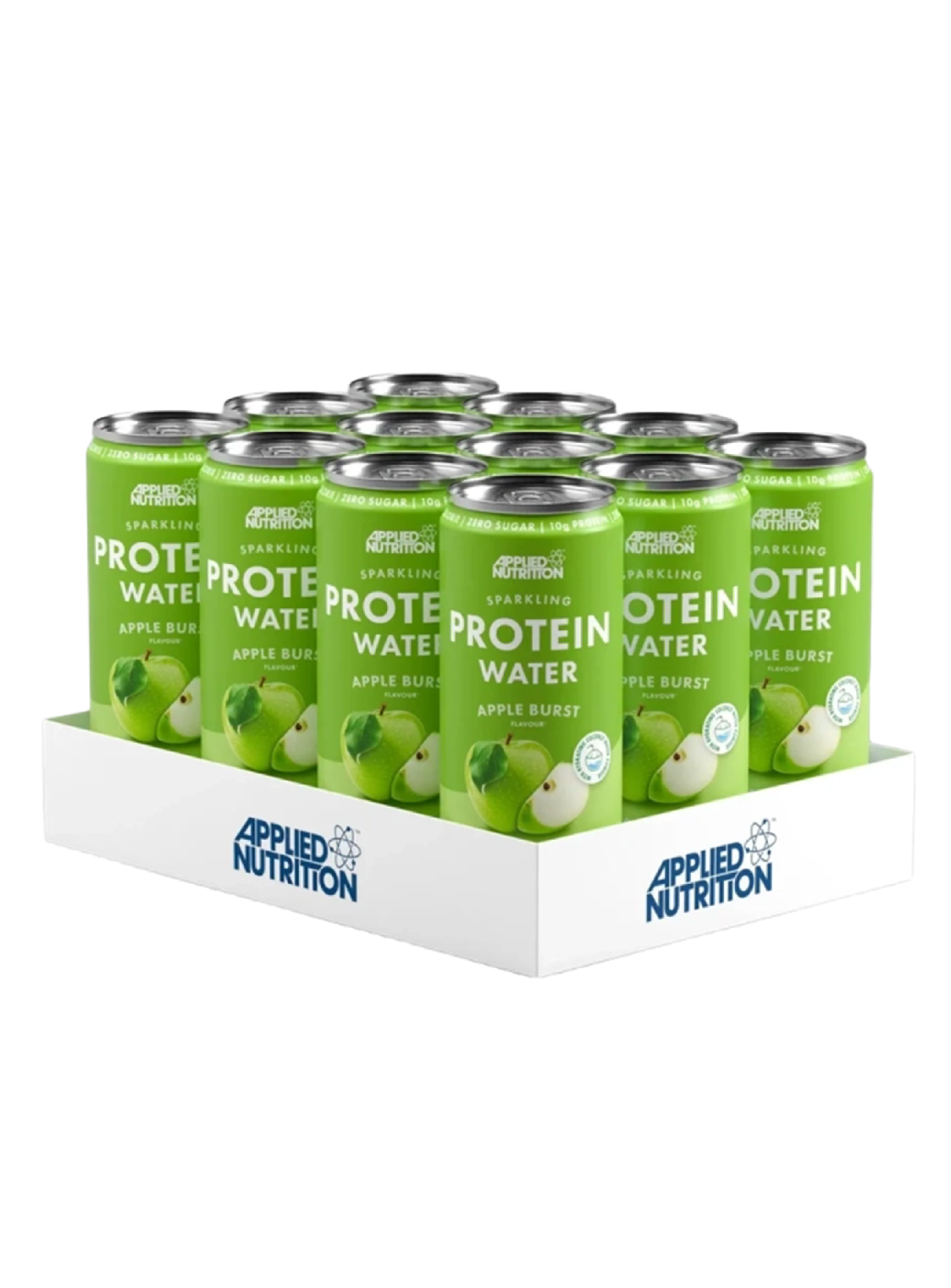 Agua Proteica con gas 330 ml Apple Burst-1