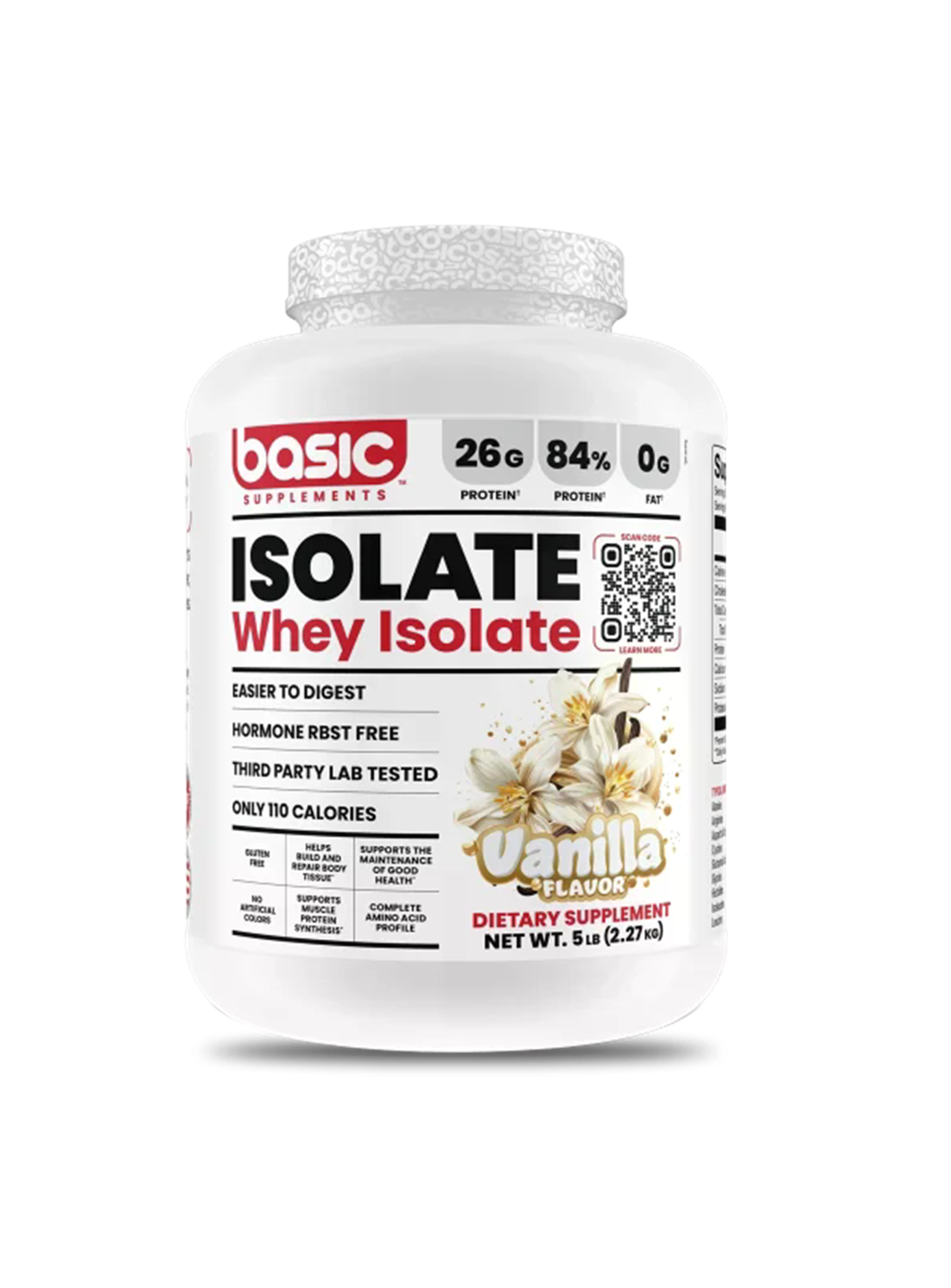 Proteina Isolate 5 Lb Vanilla -0