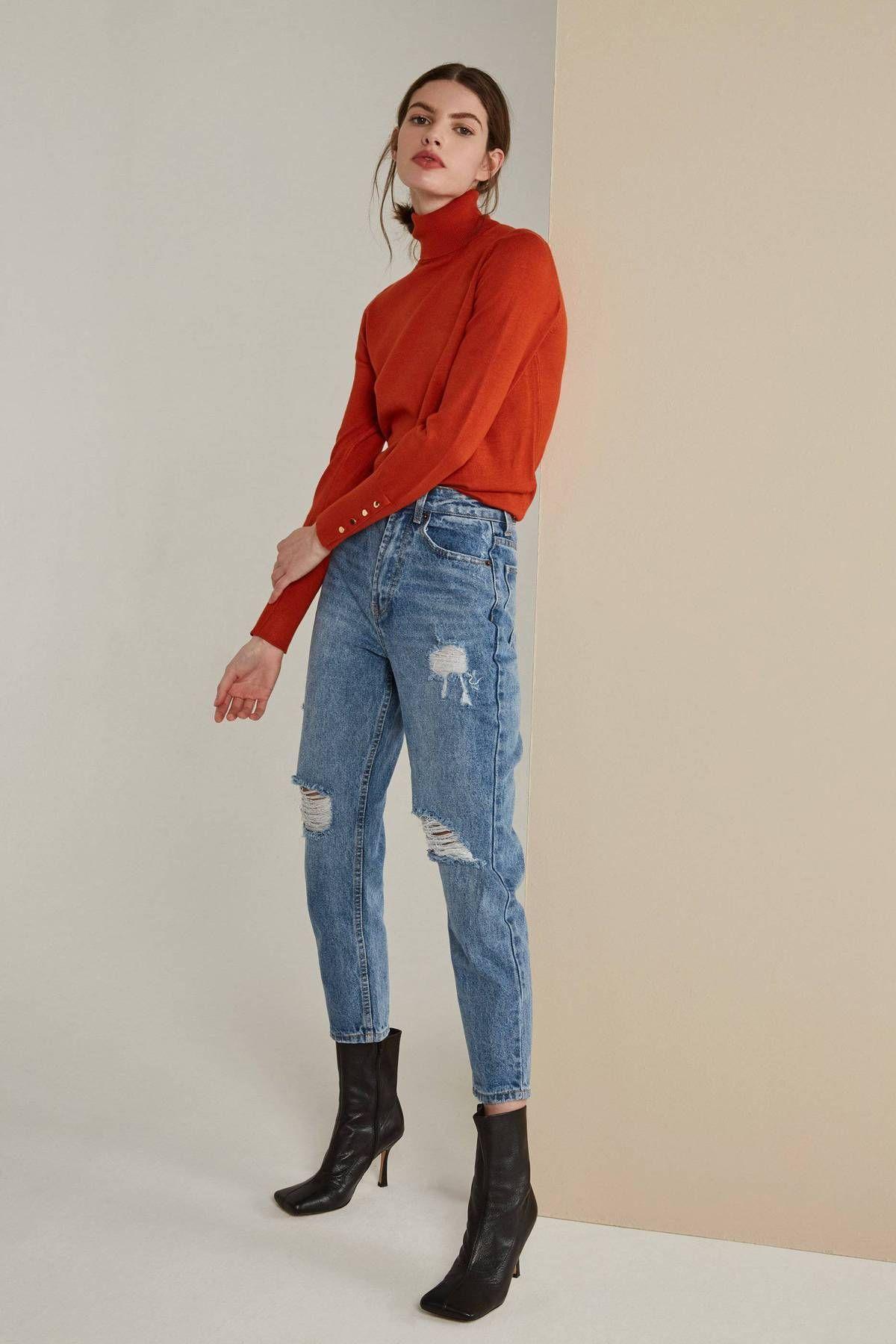 Pantalon denim Fort-0