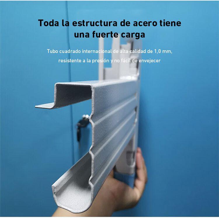 Cama alta Strong 1 plaza blanco-6