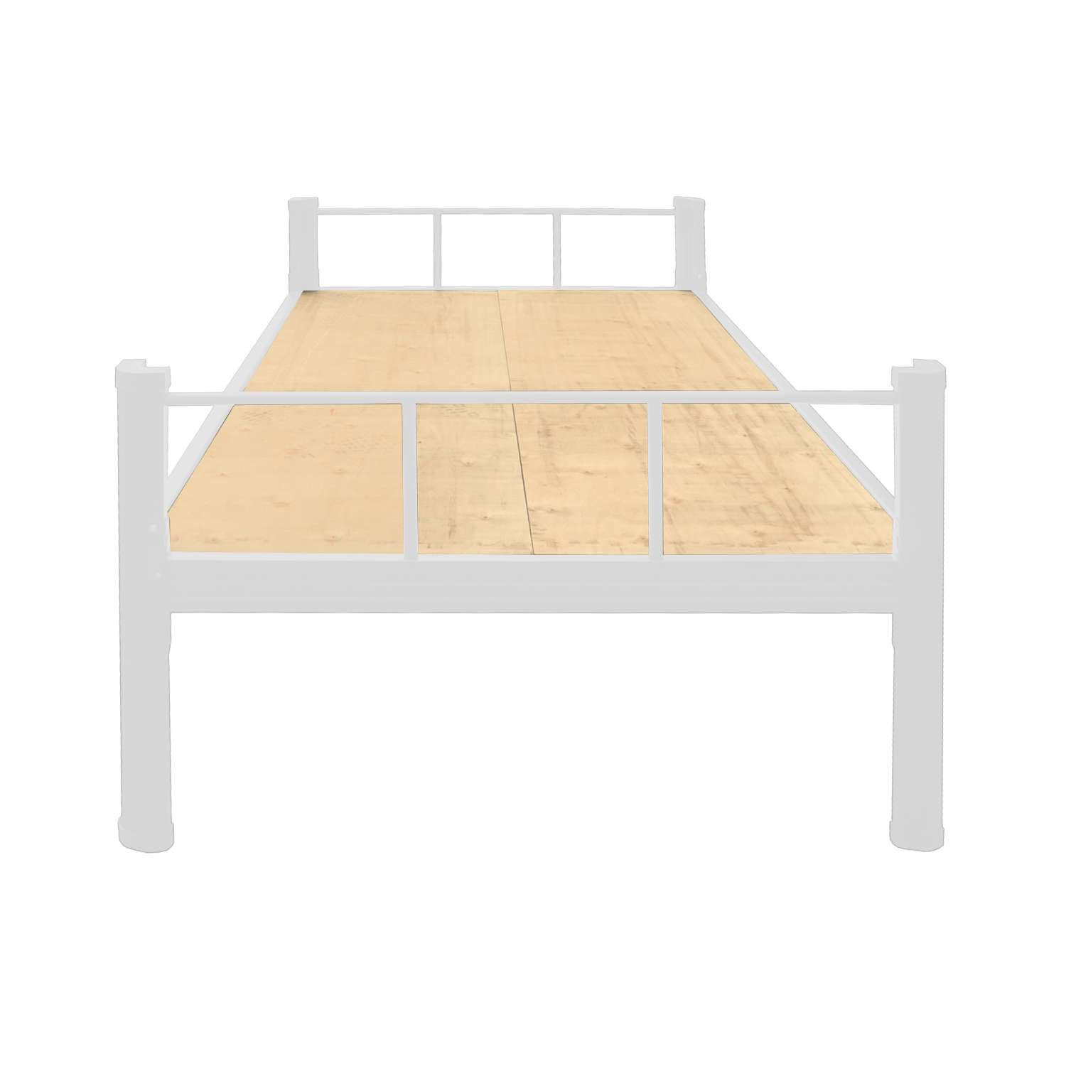 Cama Strong 1 plaza blanco-0