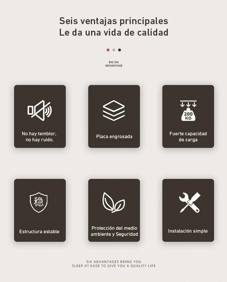 Cama alta Strong 1 plaza negro-6