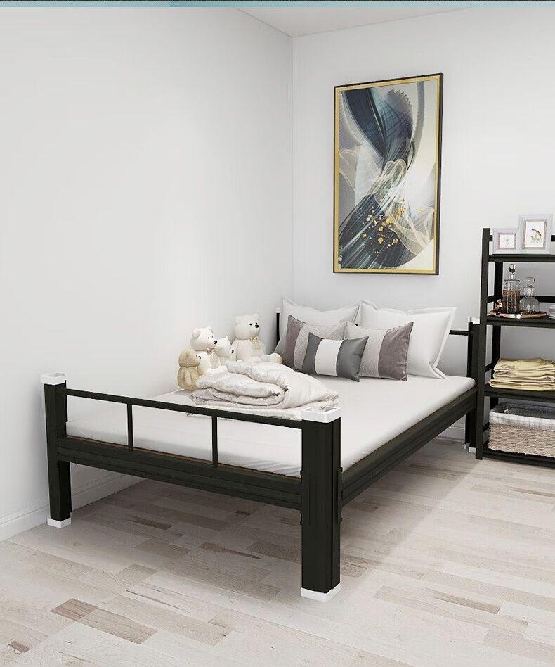 Cama Strong 1.5 plaza negro-2