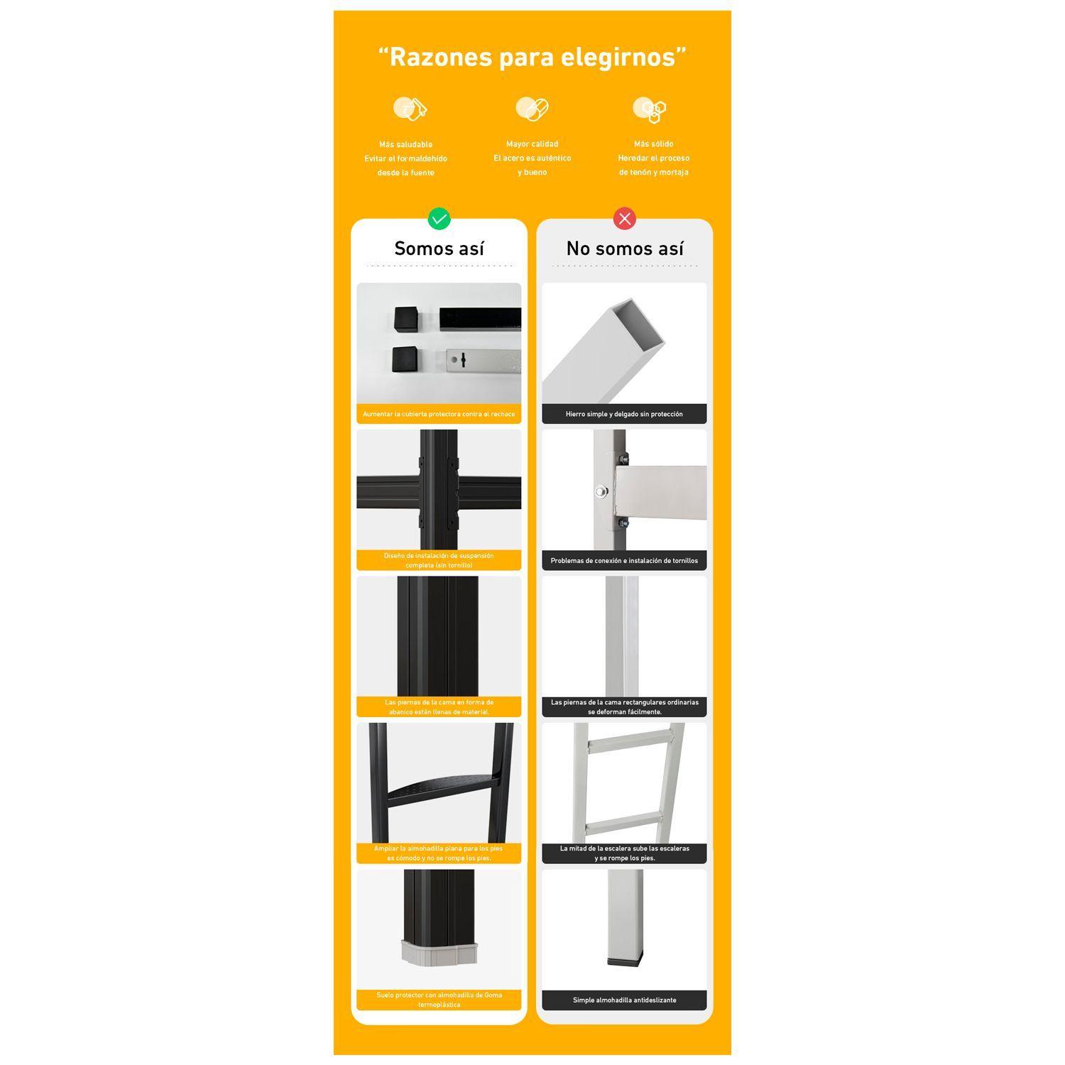 Camarote Strong 1 plaza blanco-3