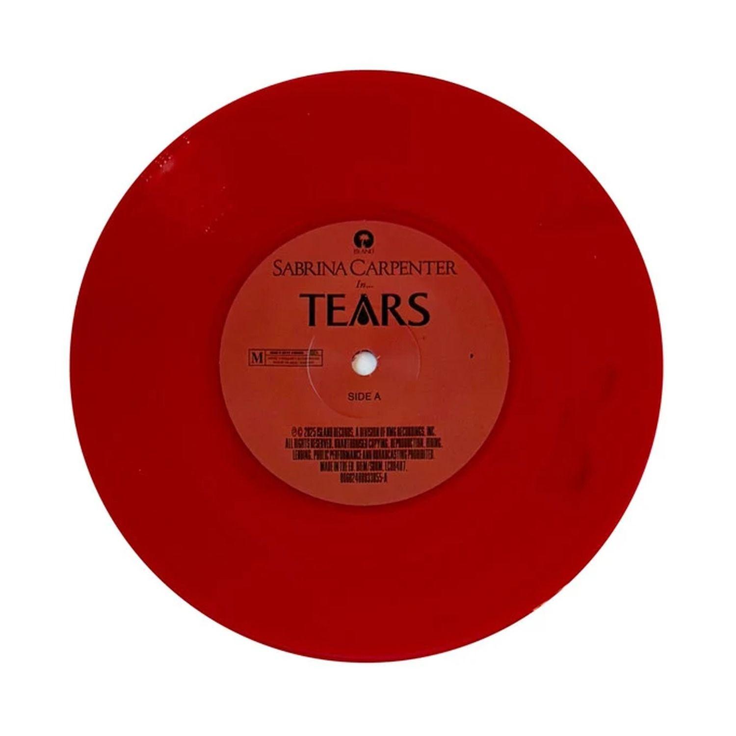 Sabrina Carpenter - Tears - Vinilo 7" Red-1