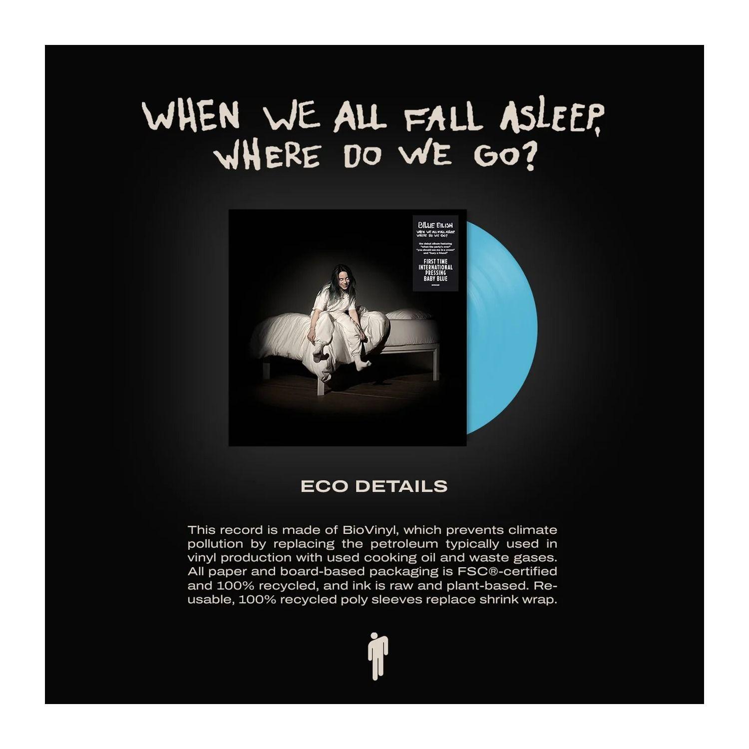 Billie Eilish - When We All Fall Asleep. - Vinilo Baby Blue-1