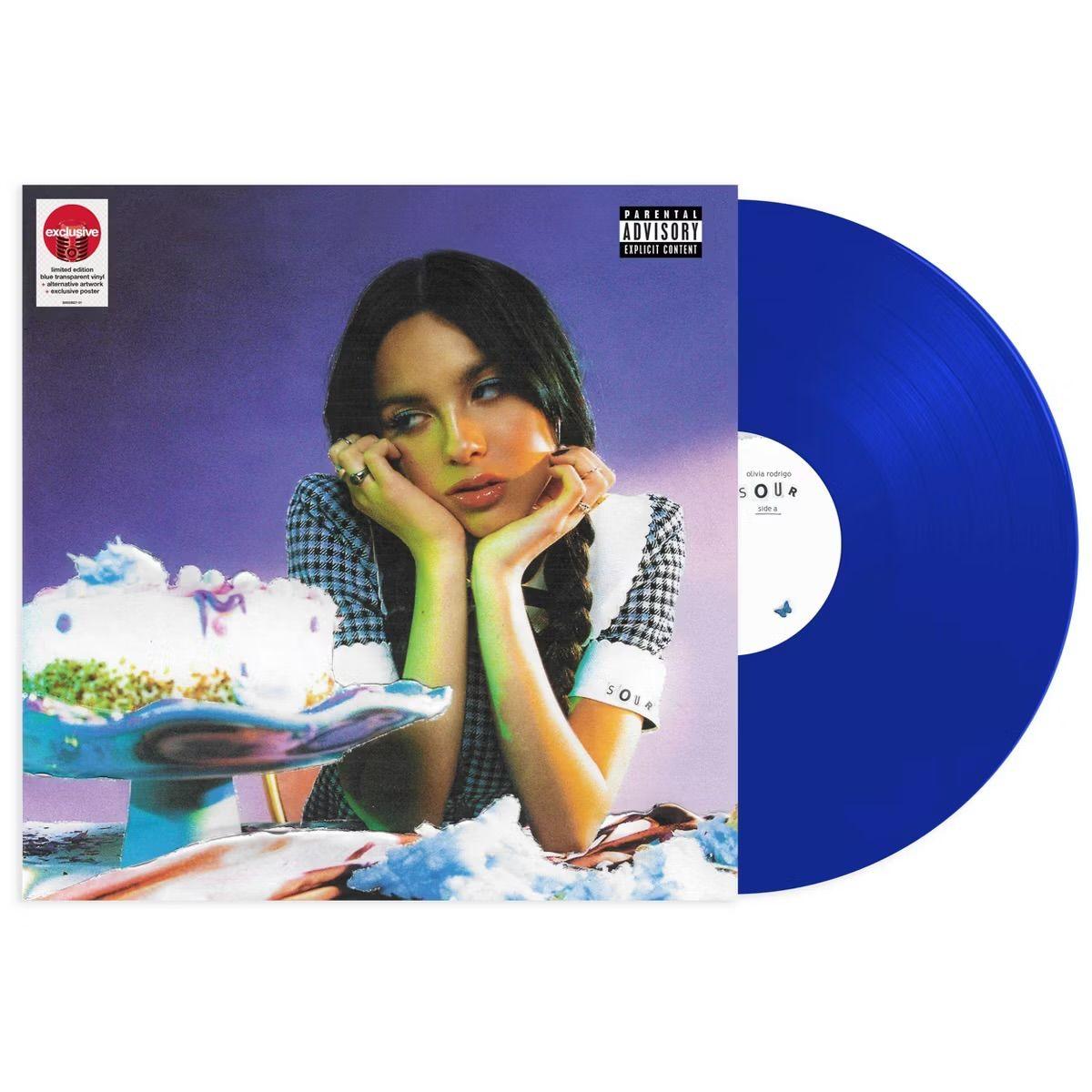 Olivia Rodrigo - Sour - Vinilo Azul Edición Limitada Target-0