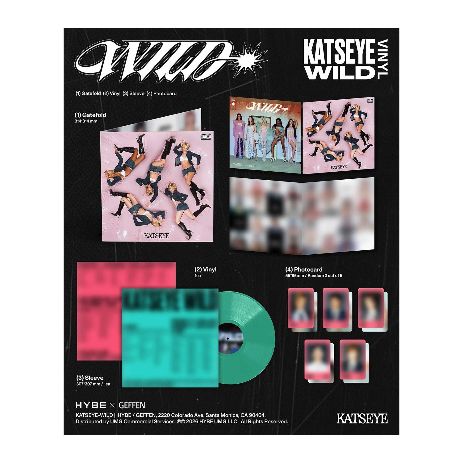 KATSEYE - WILD - Vinilo (LP) Precious Jade-5