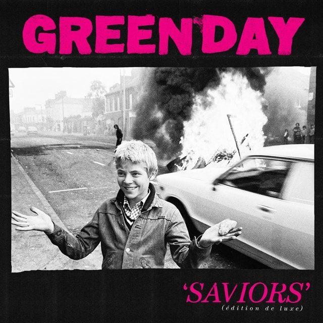 Green Day - Saviors - Vinilo (2LP) Pink & Clear Deluxe-1