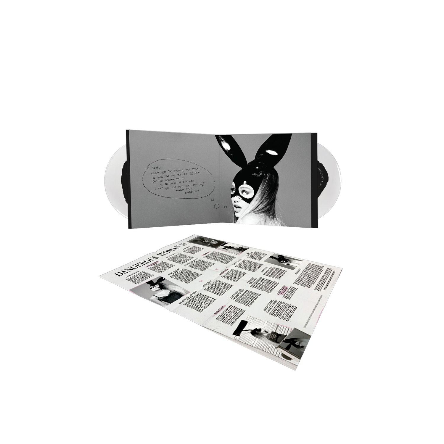 Ariana Grande - Dangerous Woman - Vinilo Black And Clear-1
