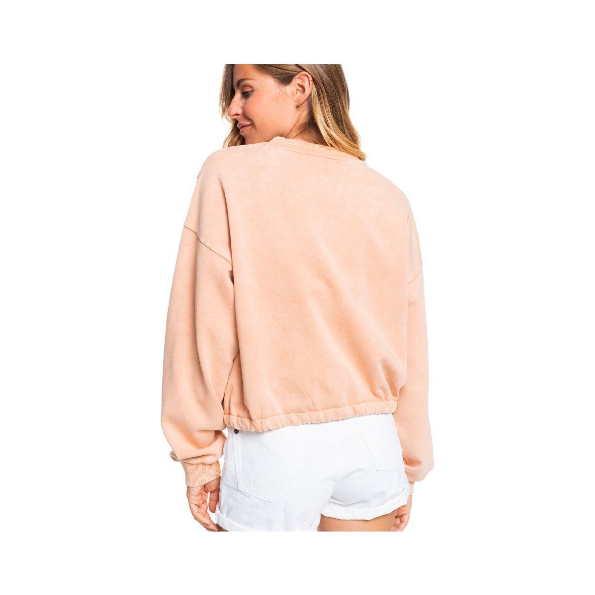 Polerón Roxy Feeling Salty Mujer Toast White-2