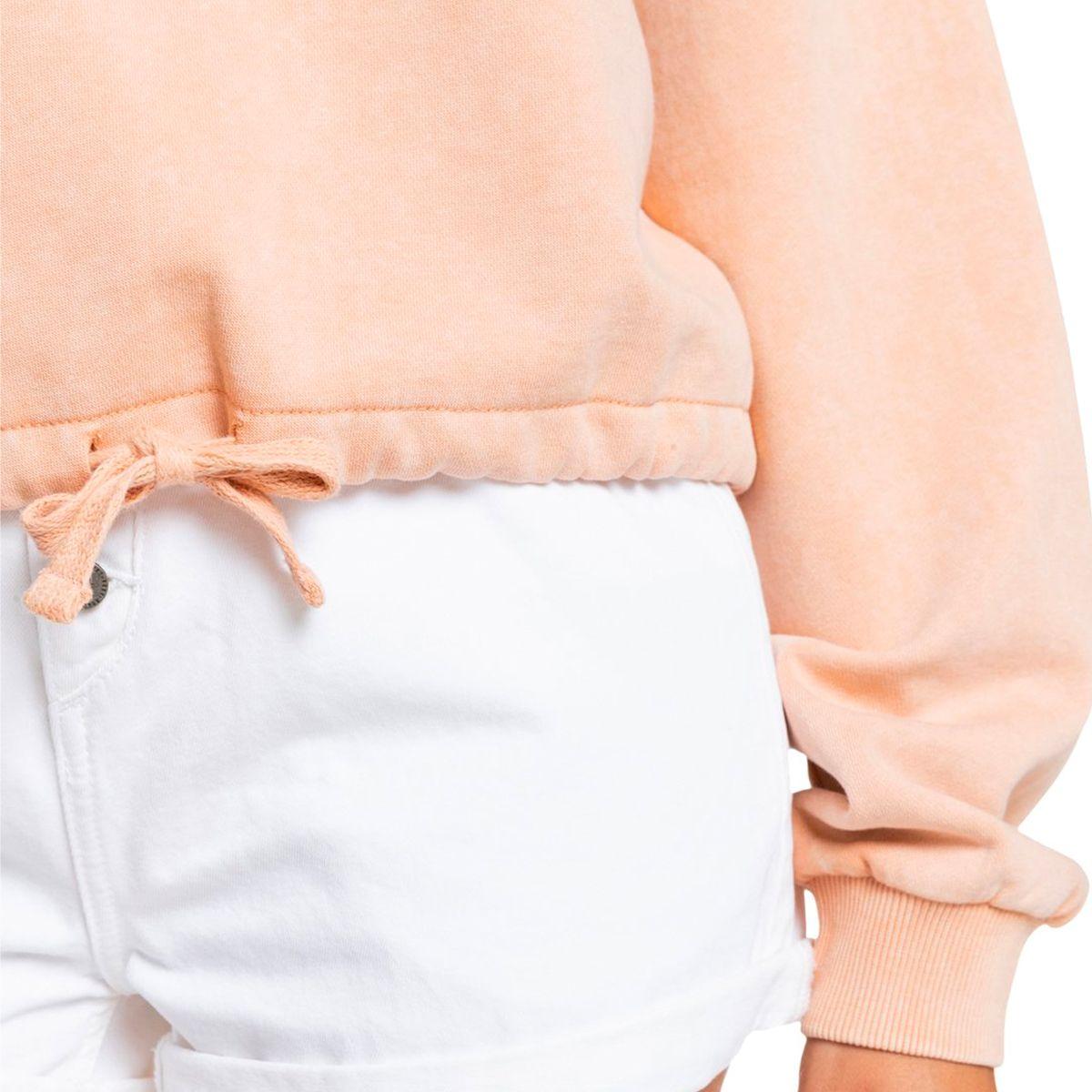 Polerón Roxy Feeling Salty Mujer Toast White-3