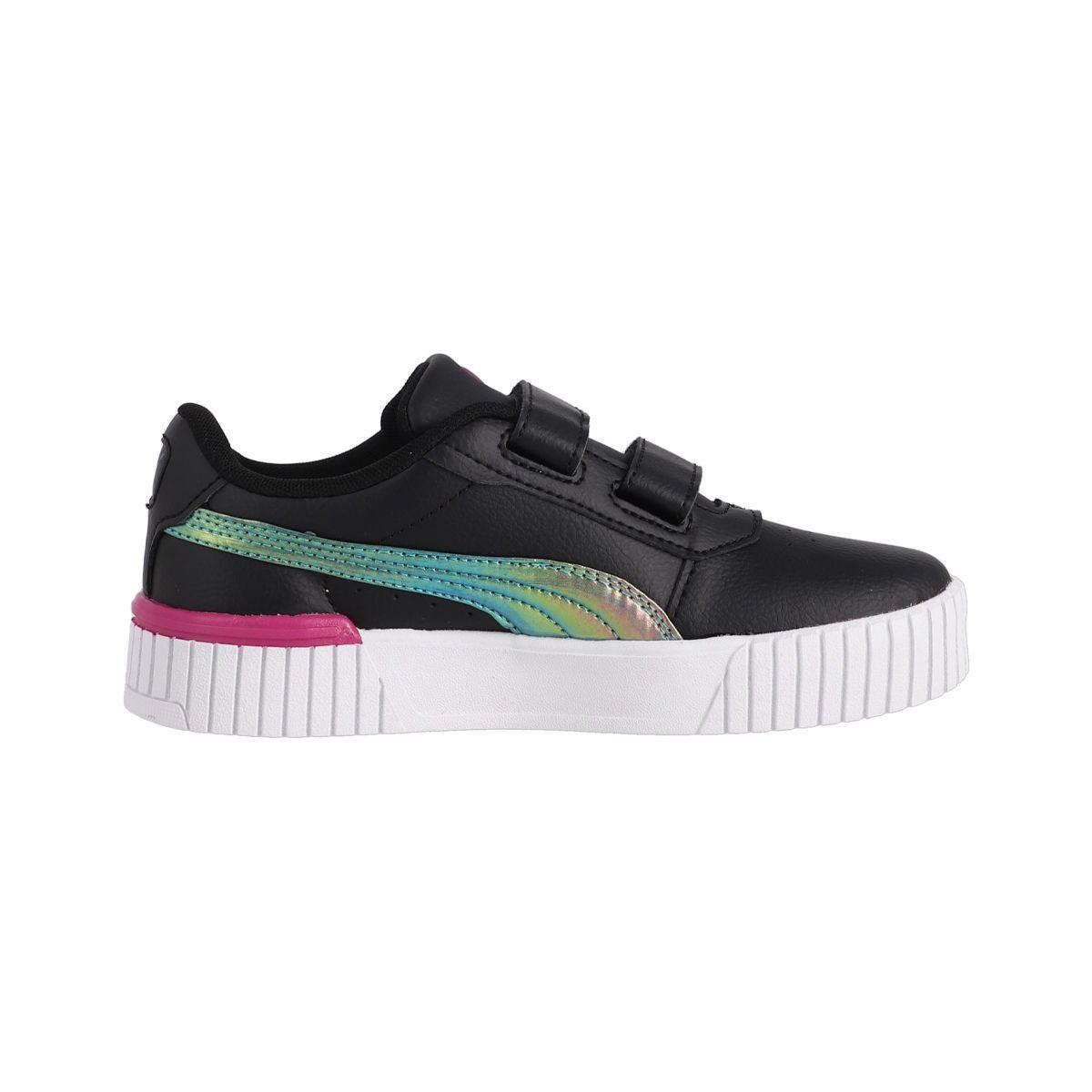 Zapatilla Puma Carina 2.0 Bouncy Sky V Niña Negras/Turquesa-1