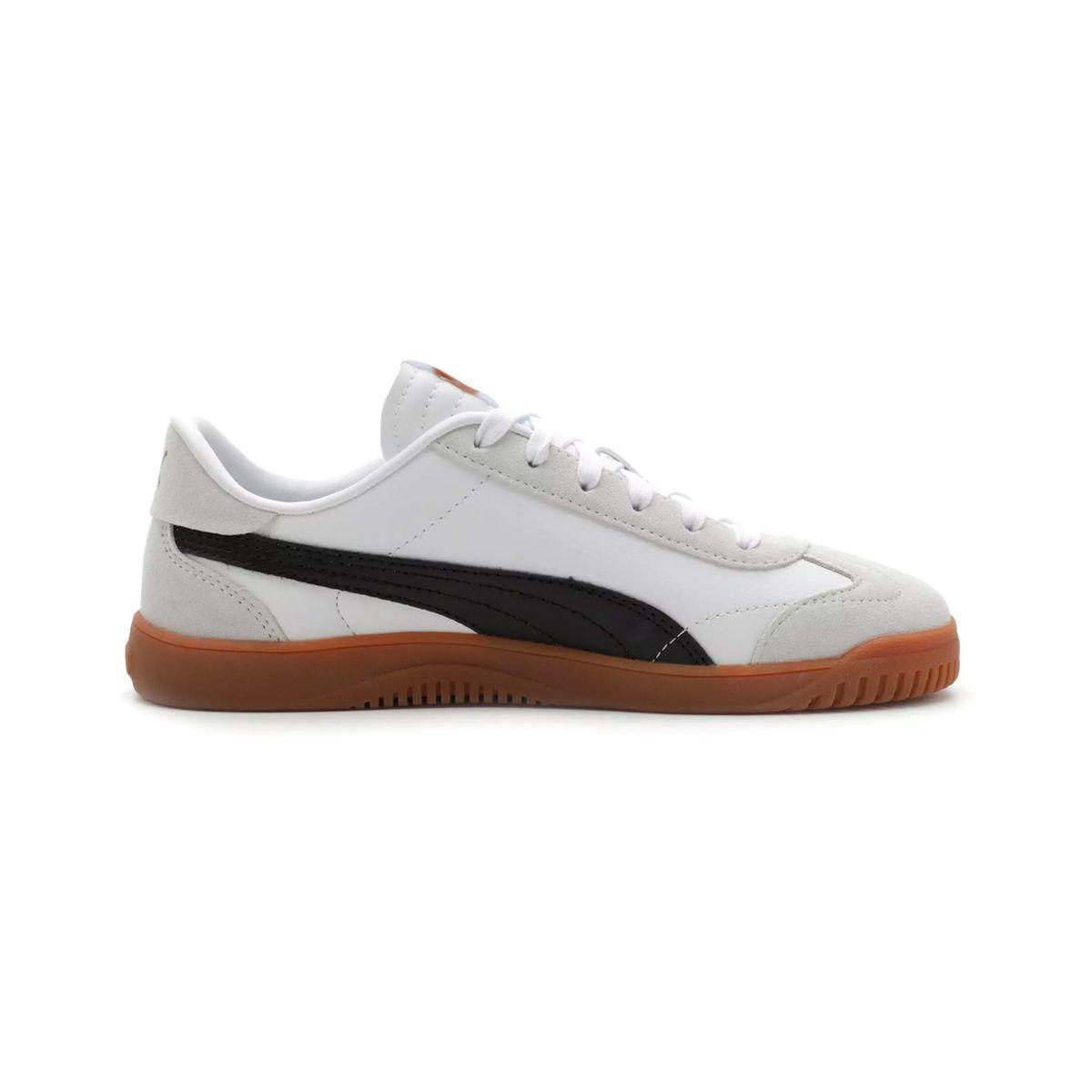 Zapatillas Mujer Club 5v5 Suede Puma Blancas/Negras-0