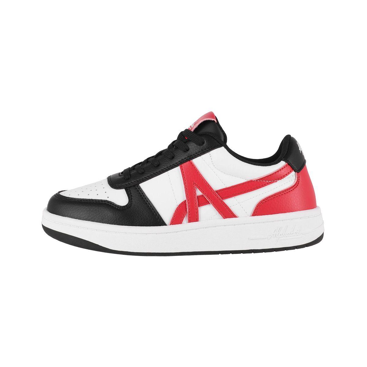 Zapatillas Joven Franklin Alphabet Blancas/Negras/Rojas-1
