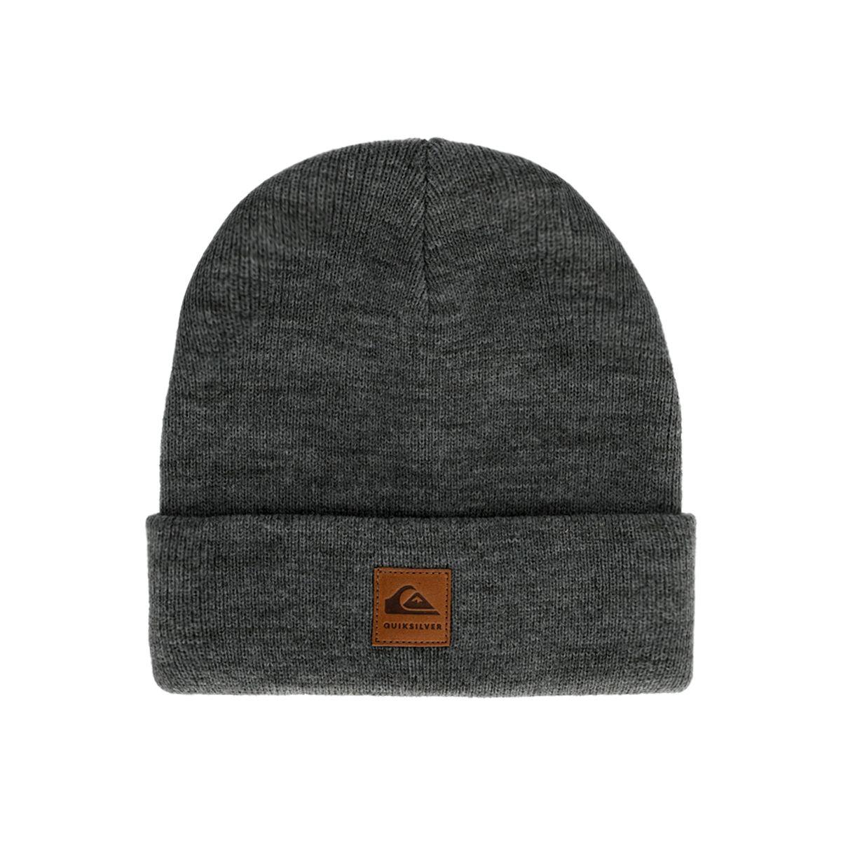 Beanie Quiksilver Brigade Niño Gris Oscuro-0