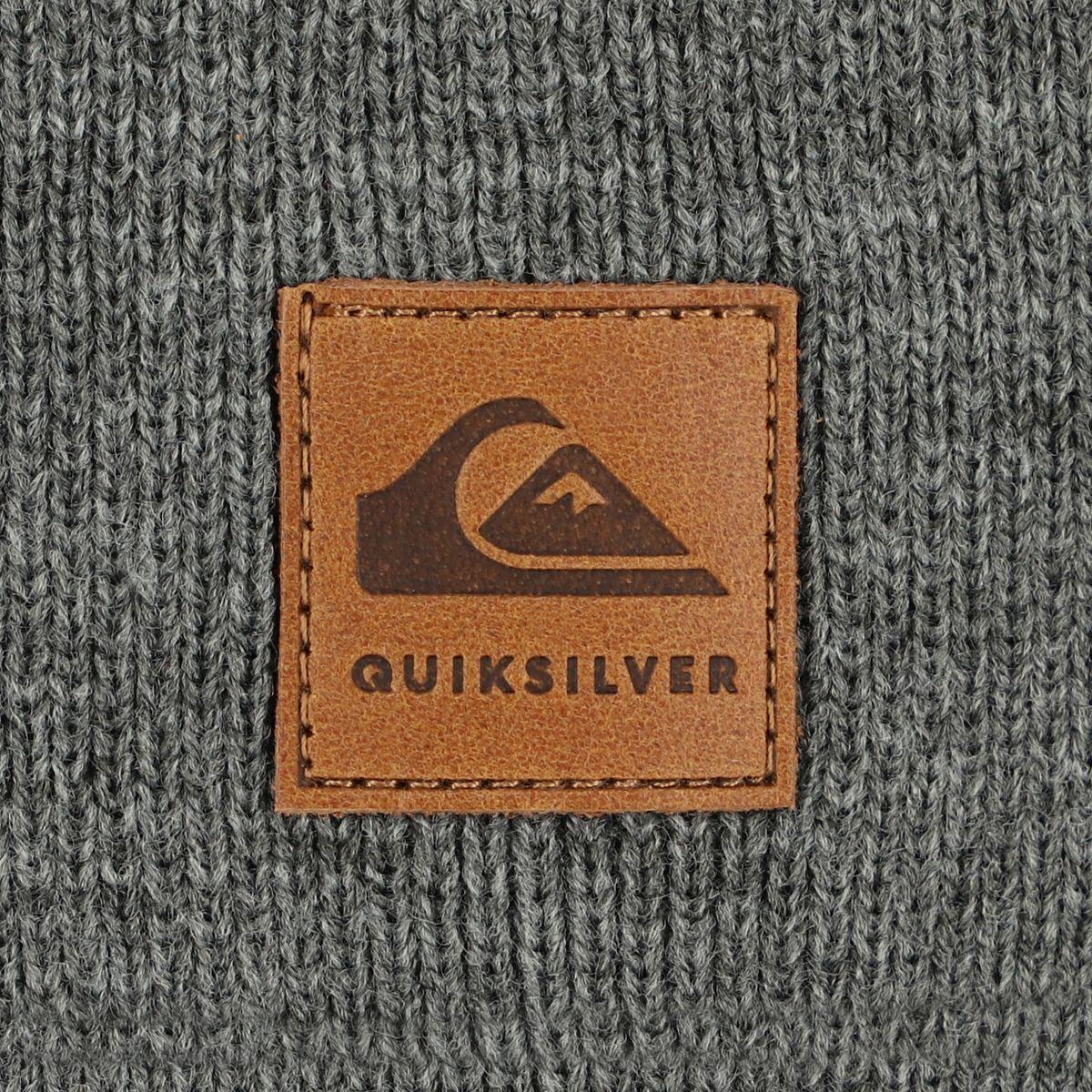 Beanie Quiksilver Brigade Niño Gris Oscuro-2