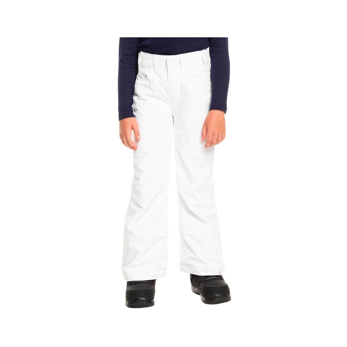 Pantalón Niña Roxy Backyard Insulated Snow White-0