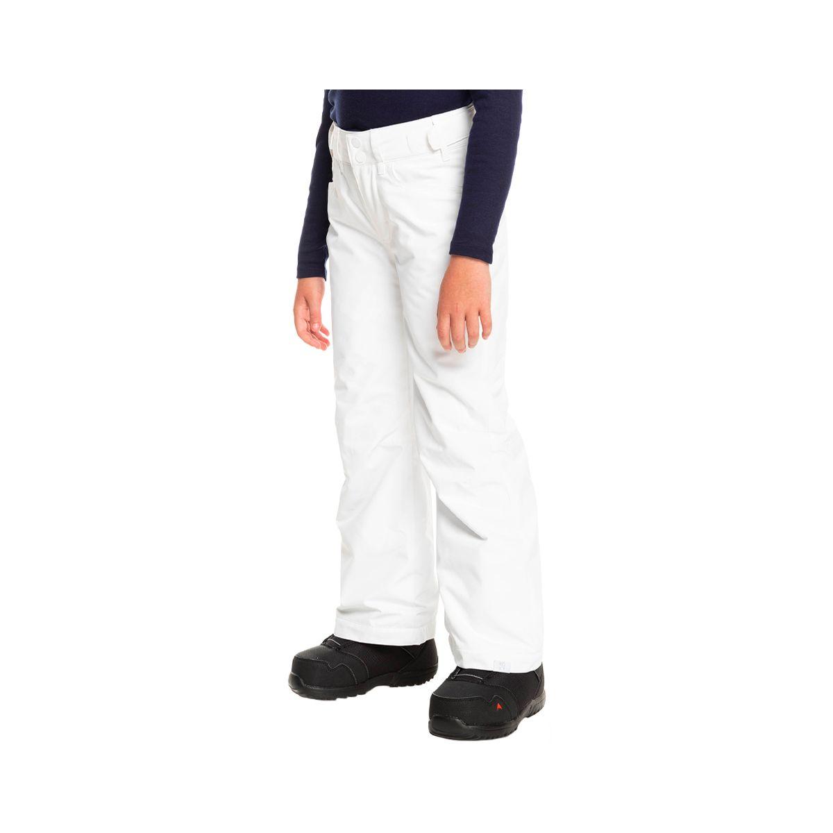 Pantalón Niña Roxy Backyard Insulated Snow White-1