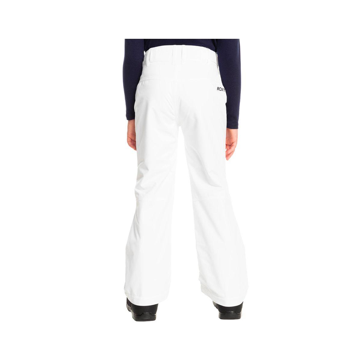 Pantalón Niña Roxy Backyard Insulated Snow White-2