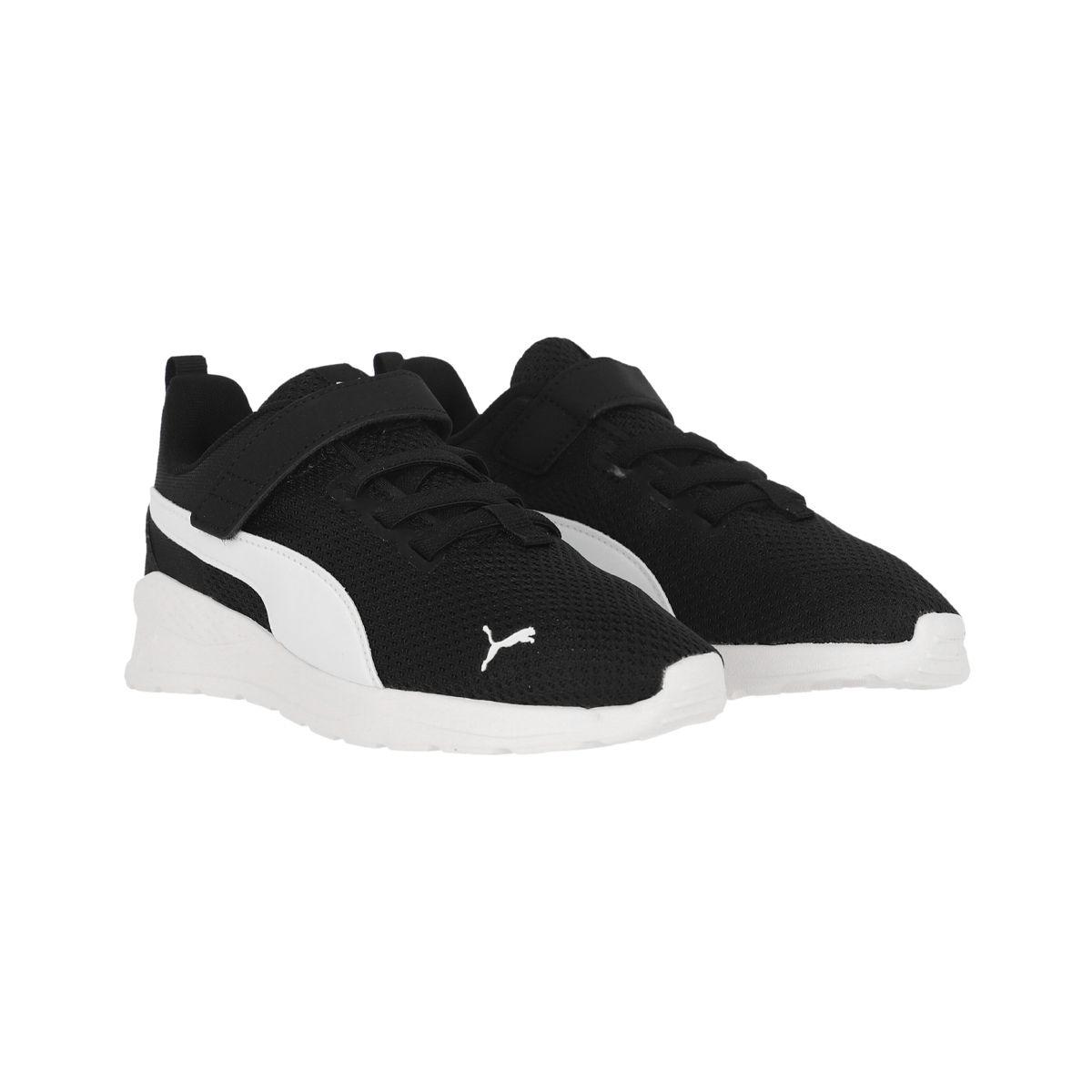 Zapatilla Puma Anzarun Lite Niño Black/White-2