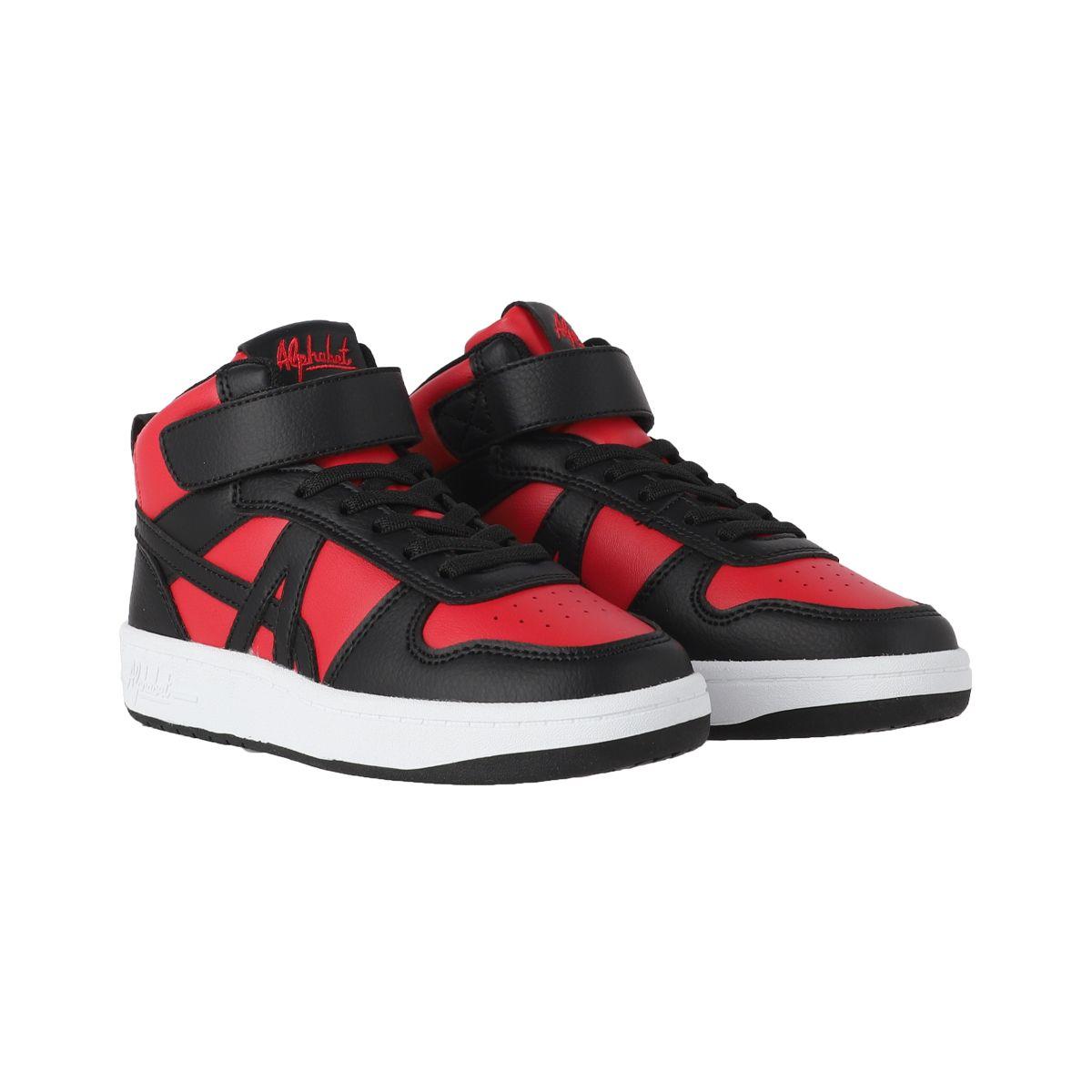 Zapatillas Niños Terracota Alphabet Rojas/Negras-2