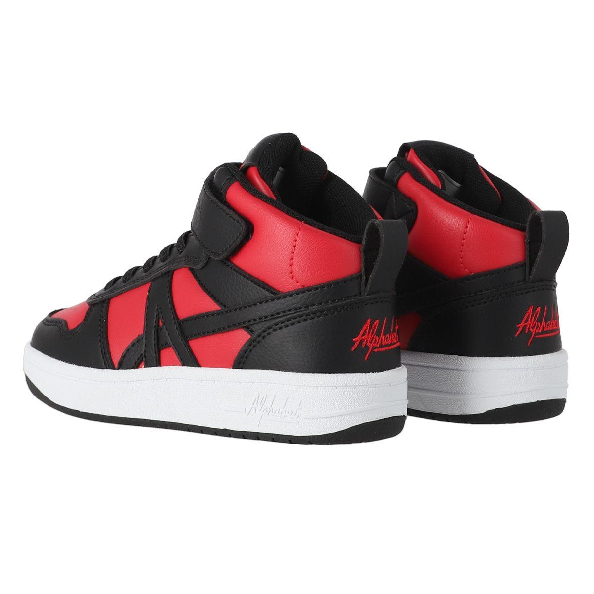 Zapatillas Niños Terracota Alphabet Rojas/Negras-3