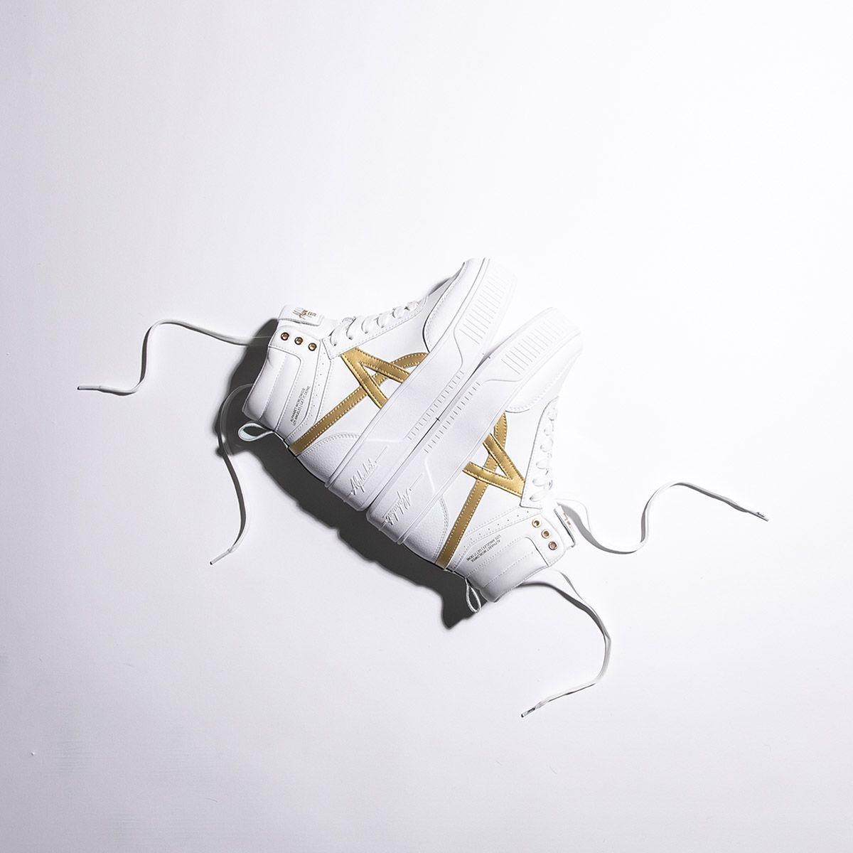 Zapatillas ALPHABET Dorado Mujer Cloud Walk High  334-1