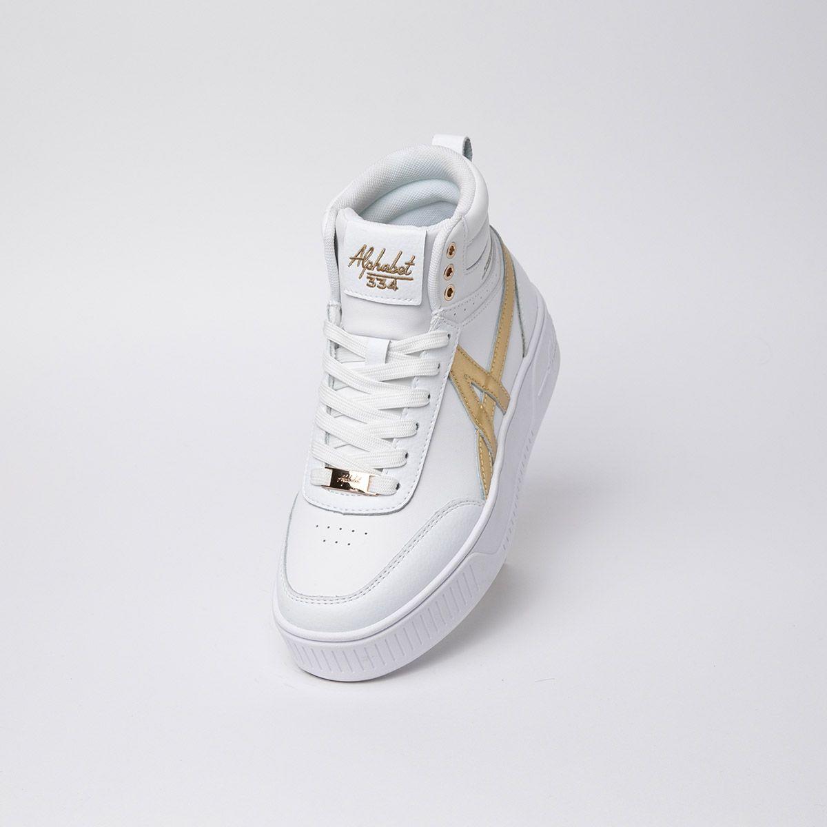 Zapatillas ALPHABET Dorado Mujer Cloud Walk High  334-4