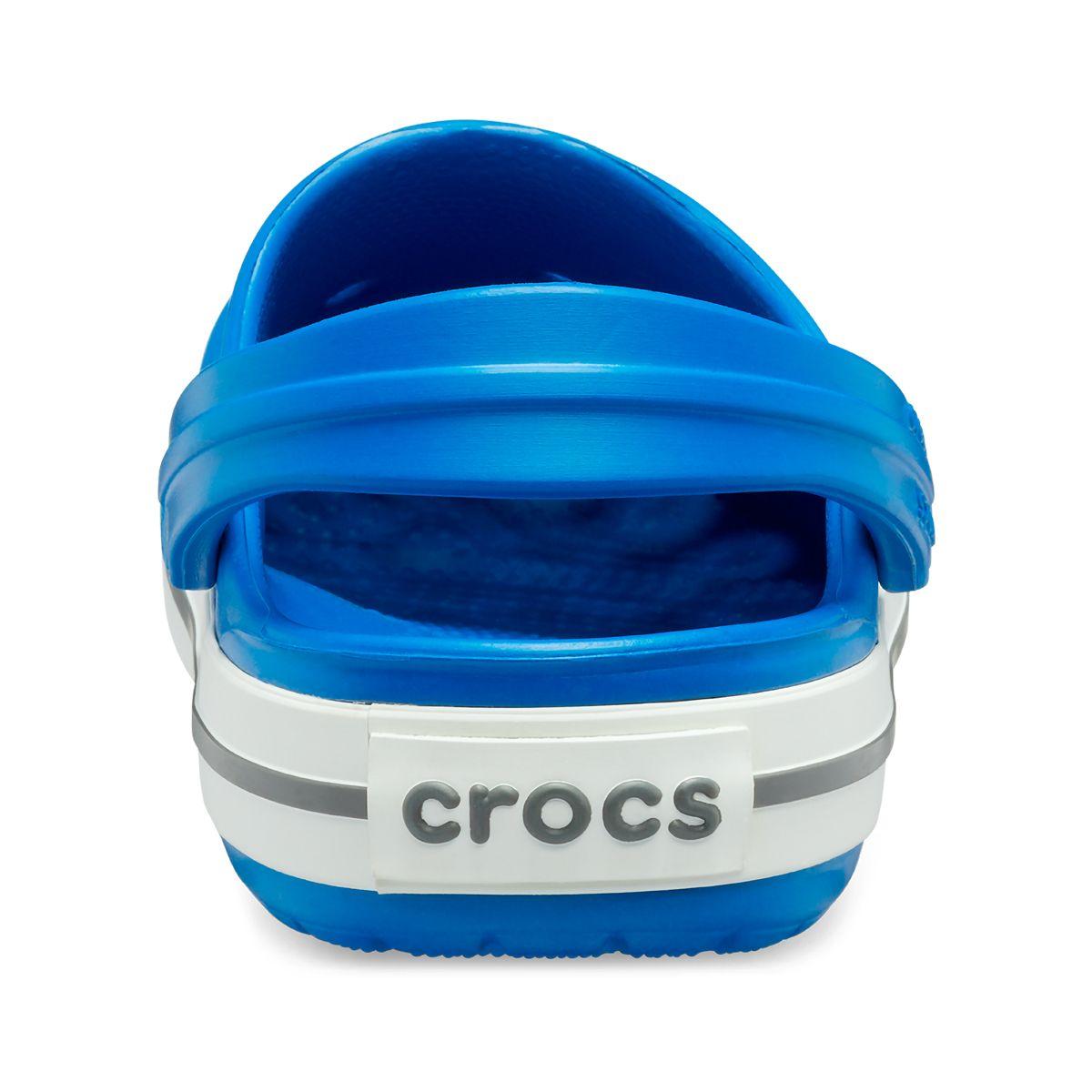 Zueco Crocs Crocband Niño Bright Cobalt/Charcoal-4