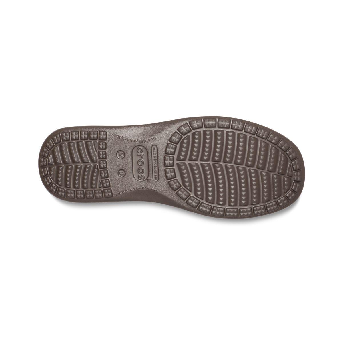 Alpargata Crocs Santa Cruz Hombre Espresso/Espresso-3