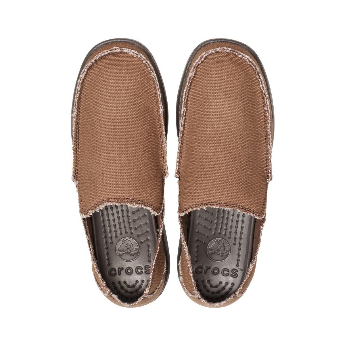 Alpargata Crocs Santa Cruz Hombre Espresso/Espresso-5
