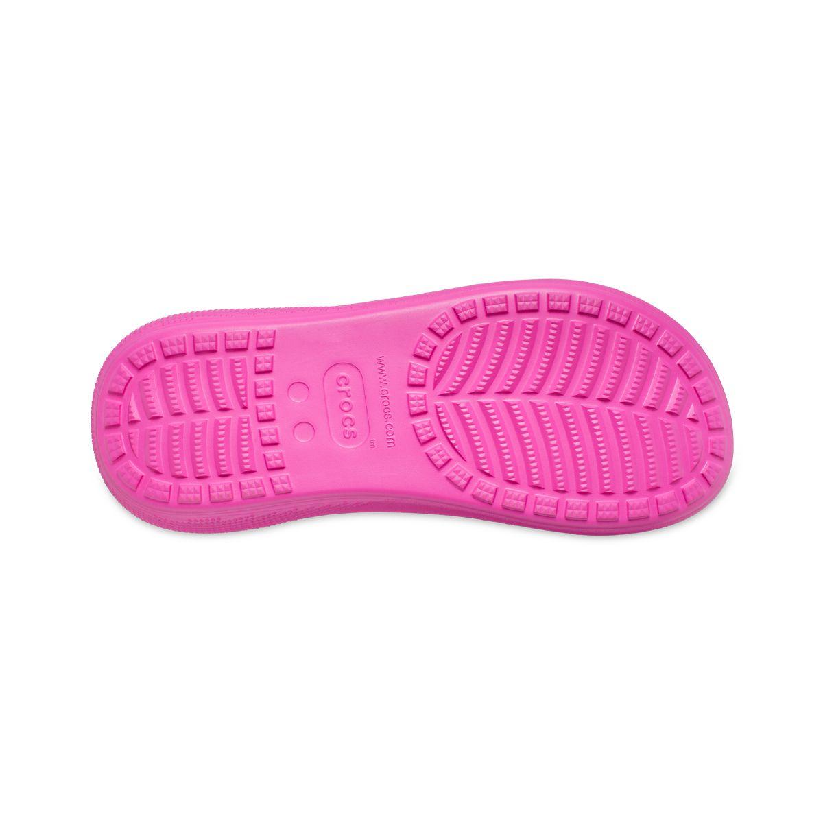 Sandalia Crocs Classic Crush Mujer Pink-3