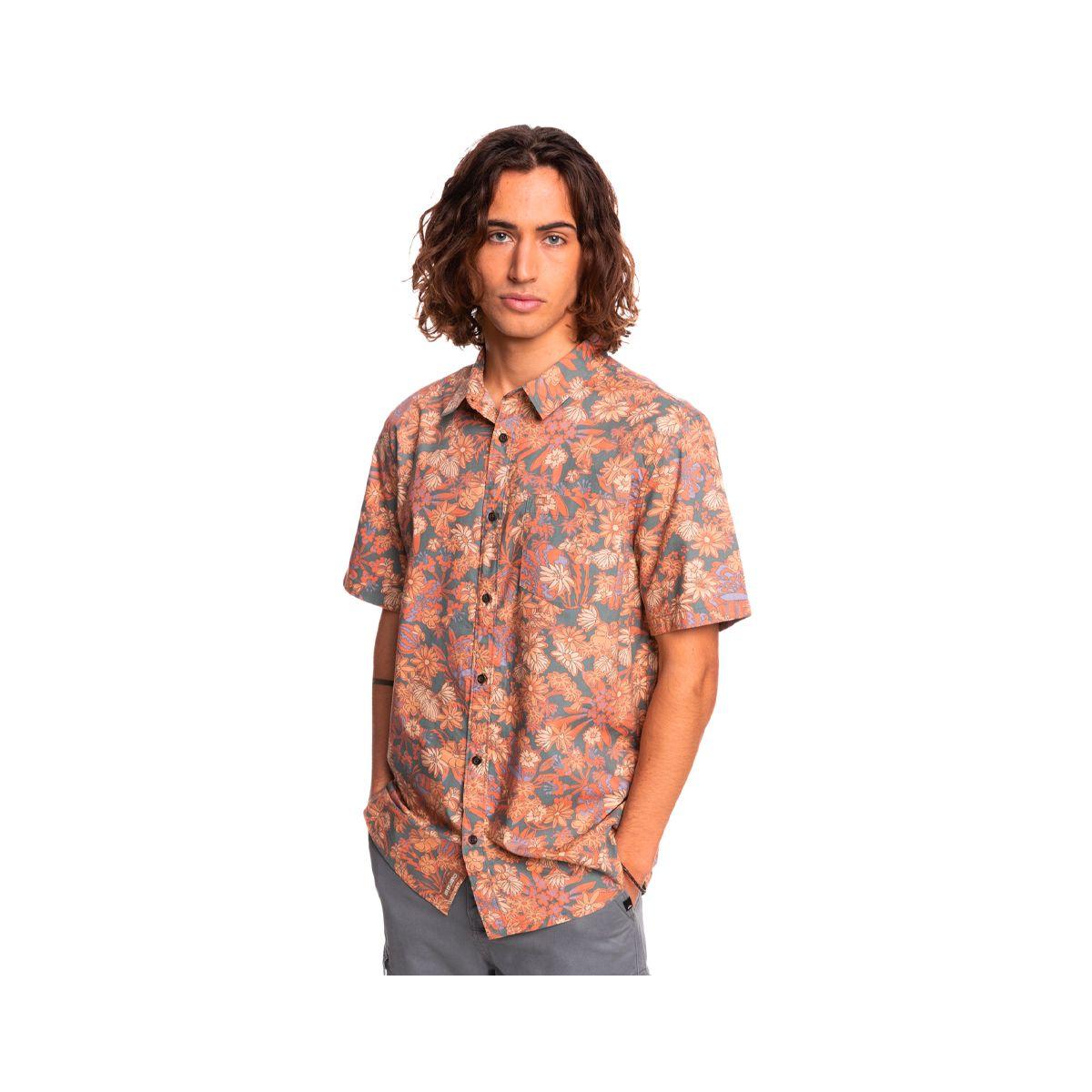 Camisa Quiksilver Morning Trip Hombre Urban Chic-0