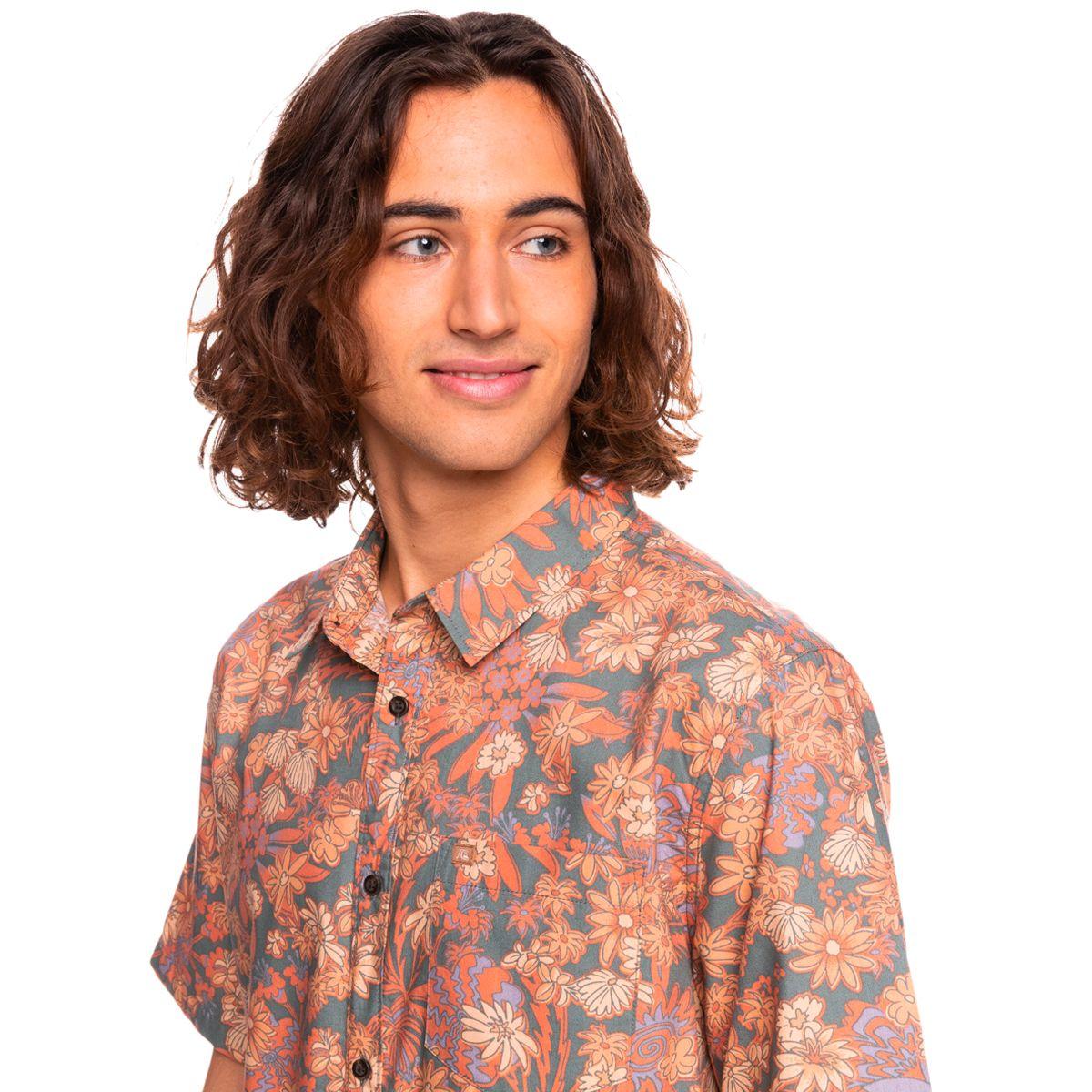 Camisa Quiksilver Morning Trip Hombre Urban Chic-4