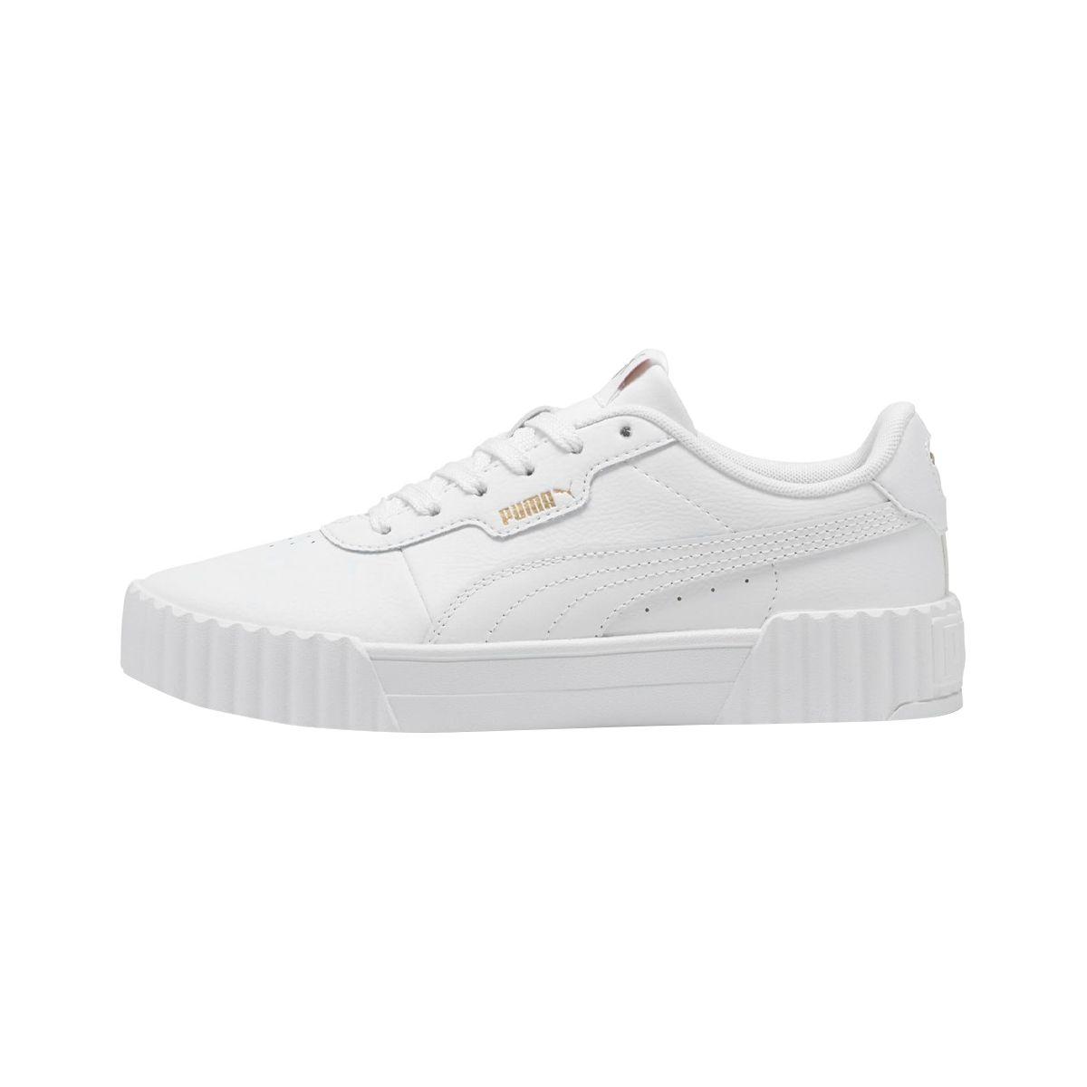 Zapatillas Urbanas Puma Carina 3.0 Mujer Blancas-0