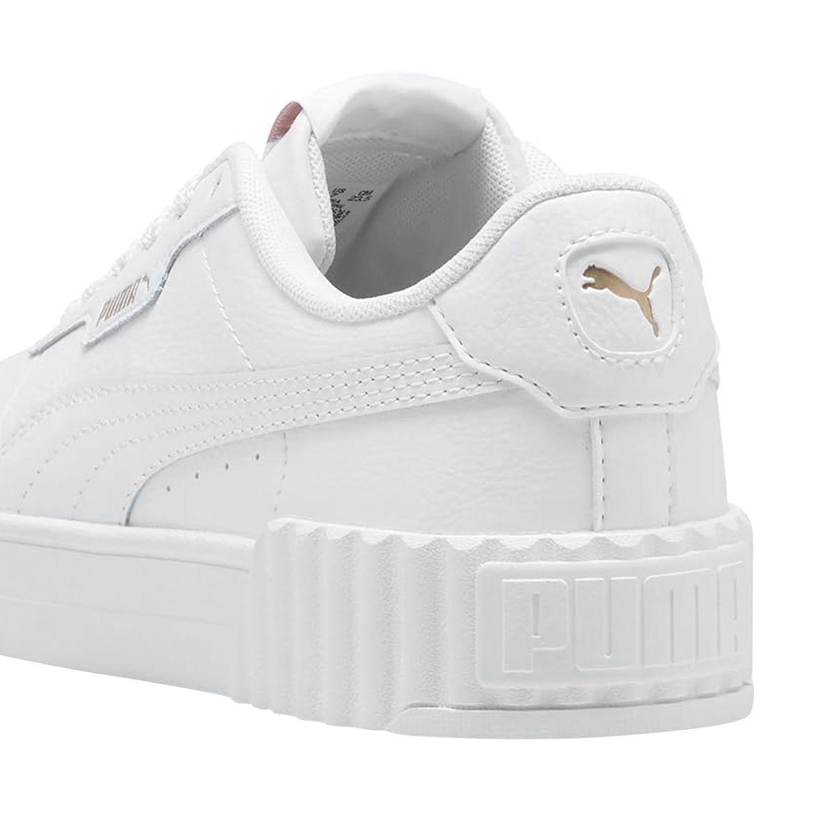 Zapatillas Urbanas Puma Carina 3.0 Mujer Blancas-3