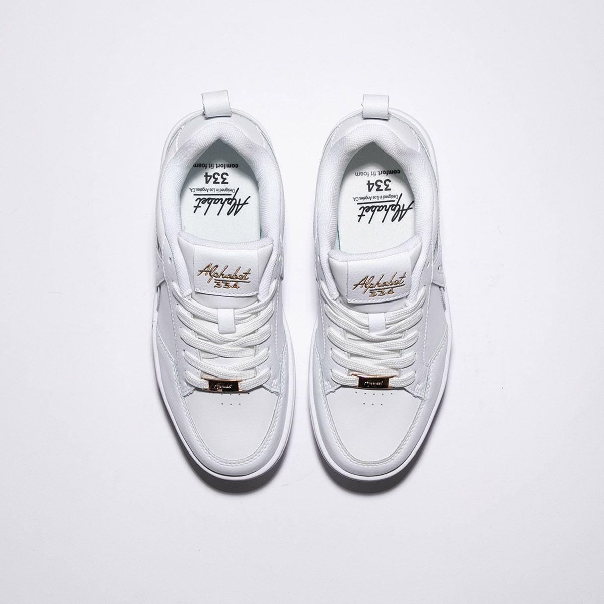 Zapatillas ALPHABET Blanca Mujer Cloud Walk High  334-5