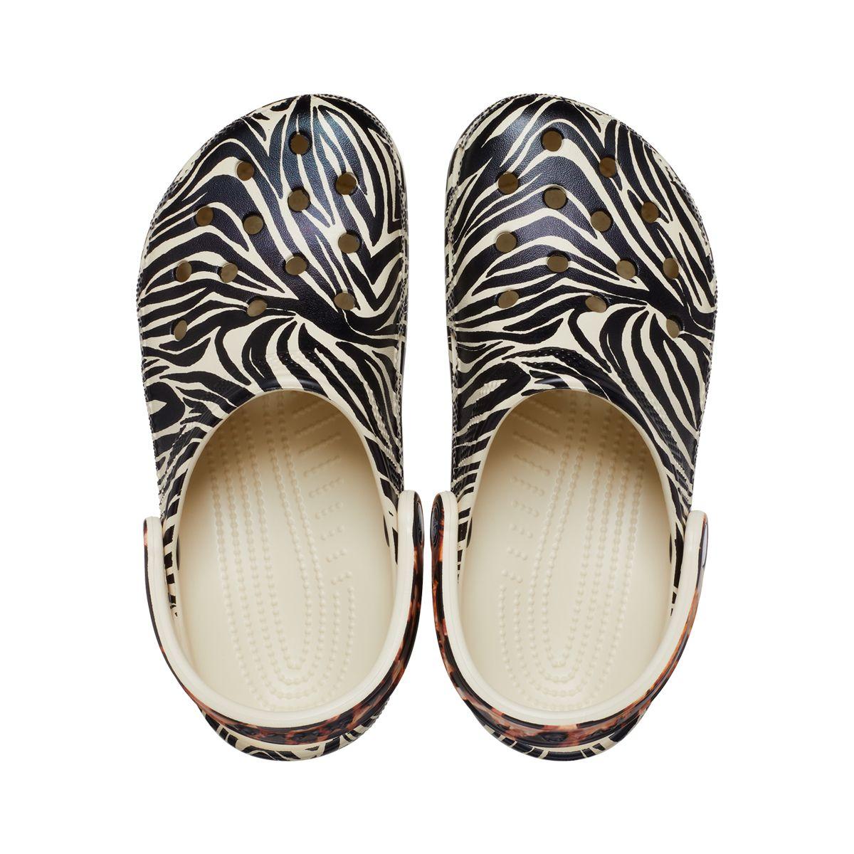 Zueco Crocs Classic Animal Remix Mujer Bone/Multi Animal-5