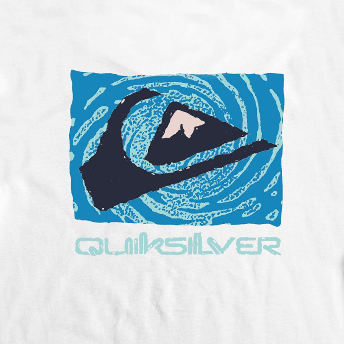 Polera Quiksilver Twisted Niño White-2
