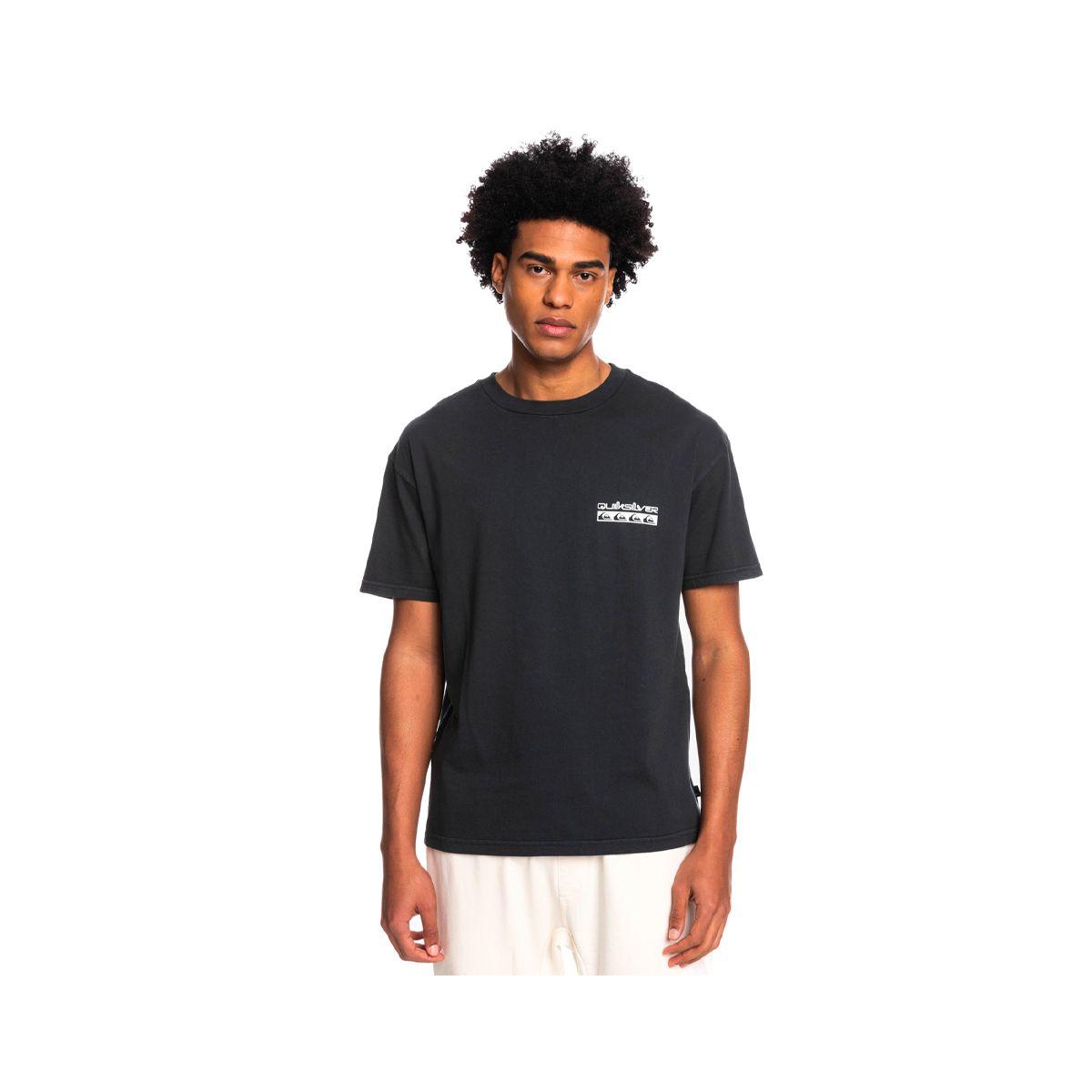 Polera Quiksilver Spiral Hombre Black-0