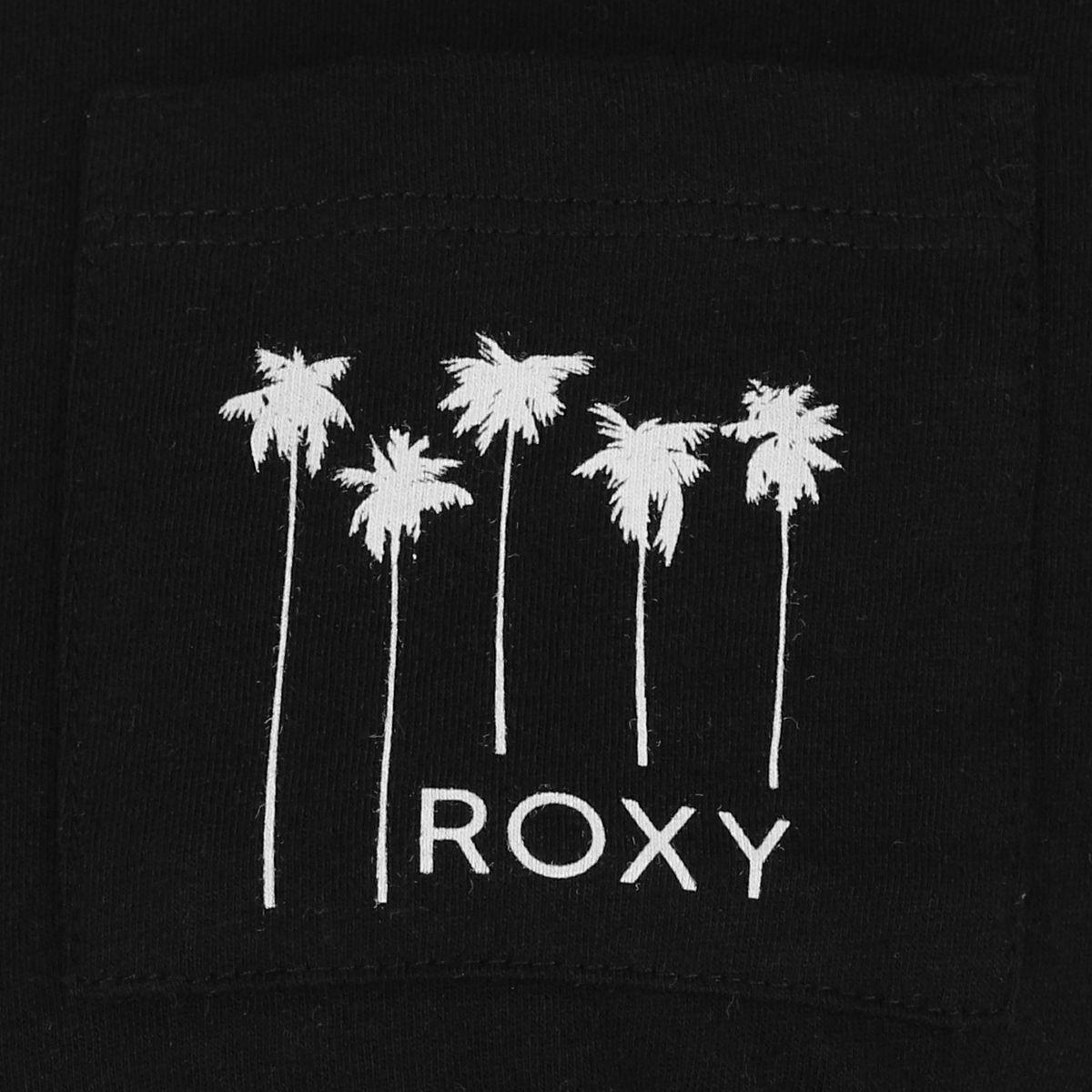 Polera Roxy Basic Logo Mujer Black-3