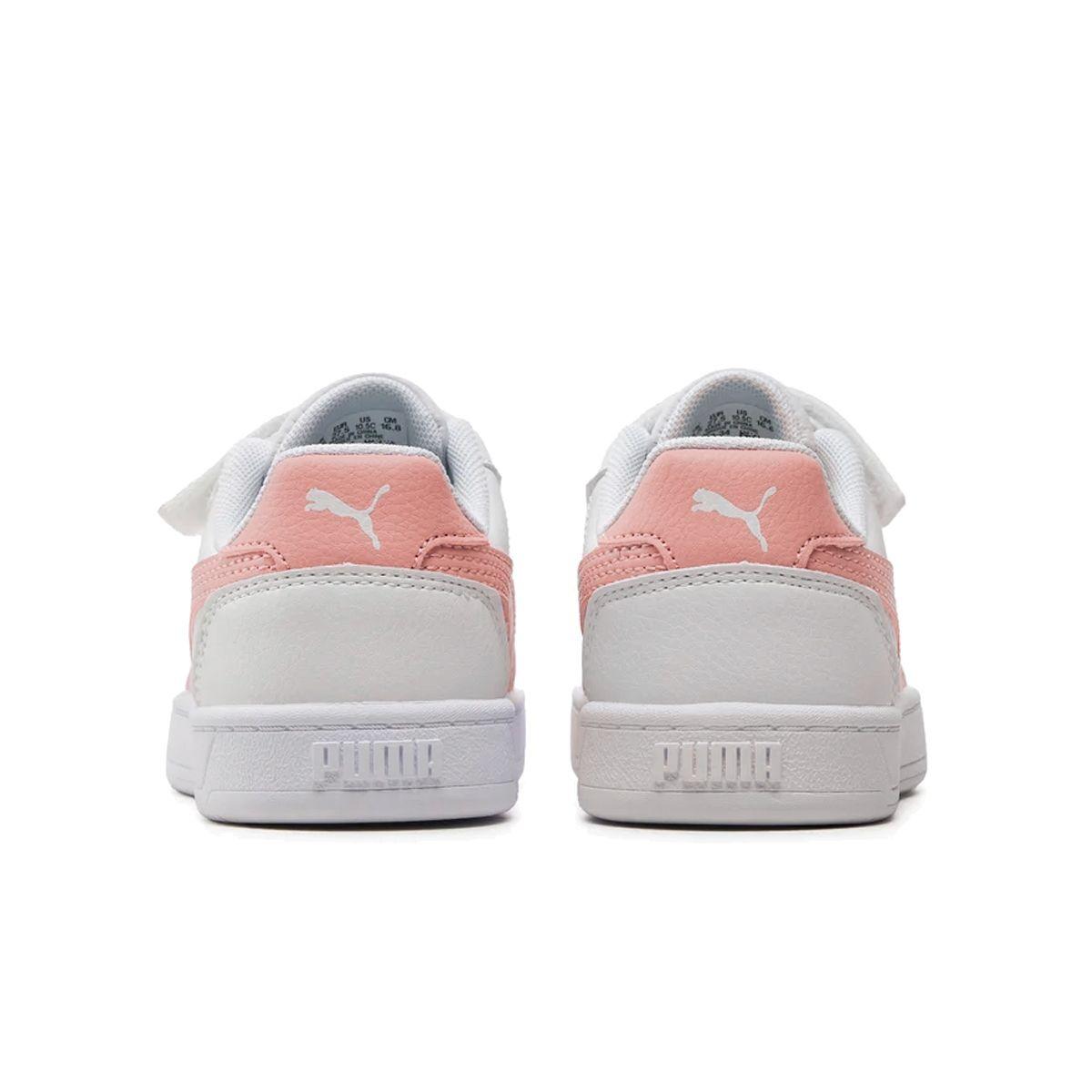Zapatillas Niñas Caven 2.0 Puma Blancas/Rosadas-3