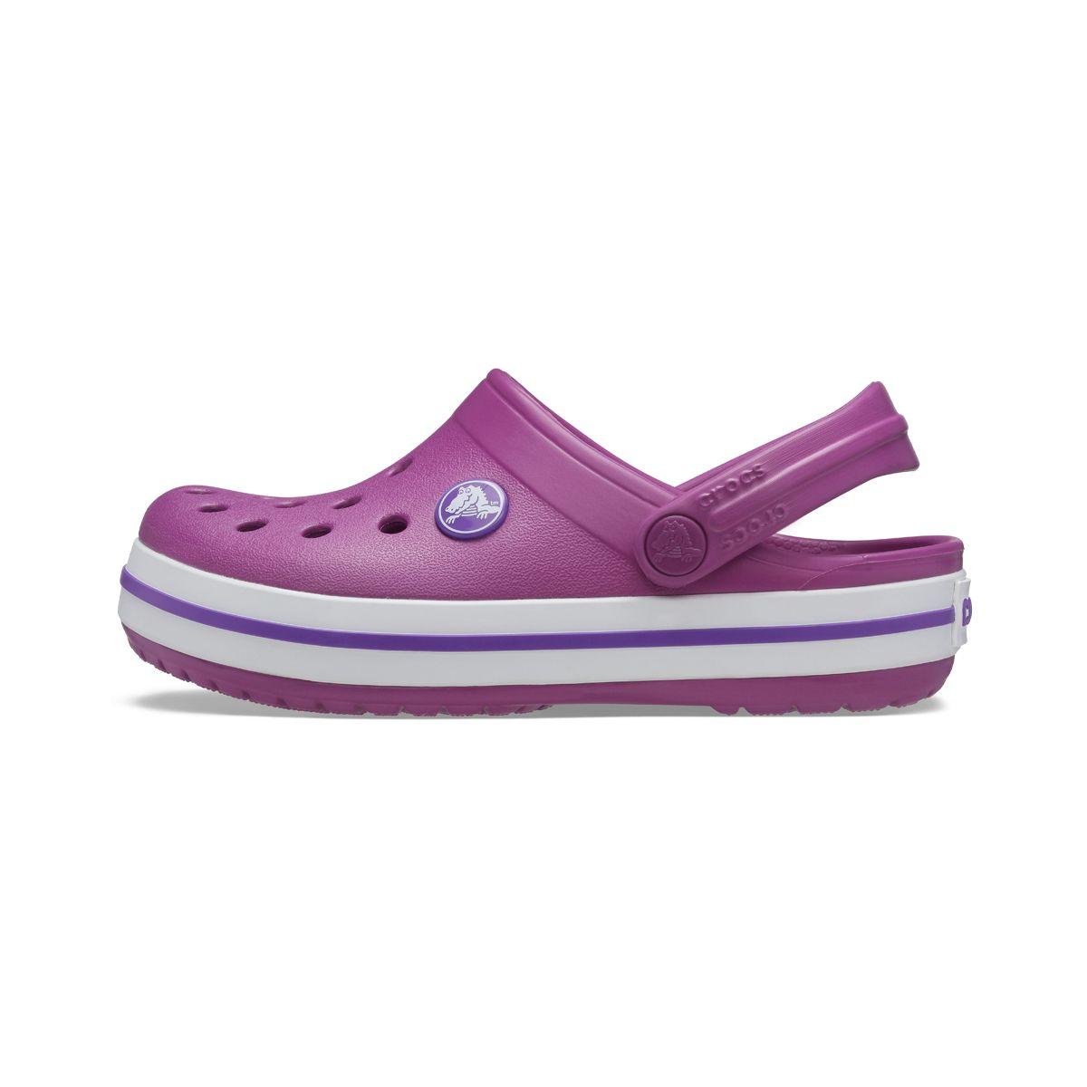 Zueco Crocs Crocband Niña Viola-2