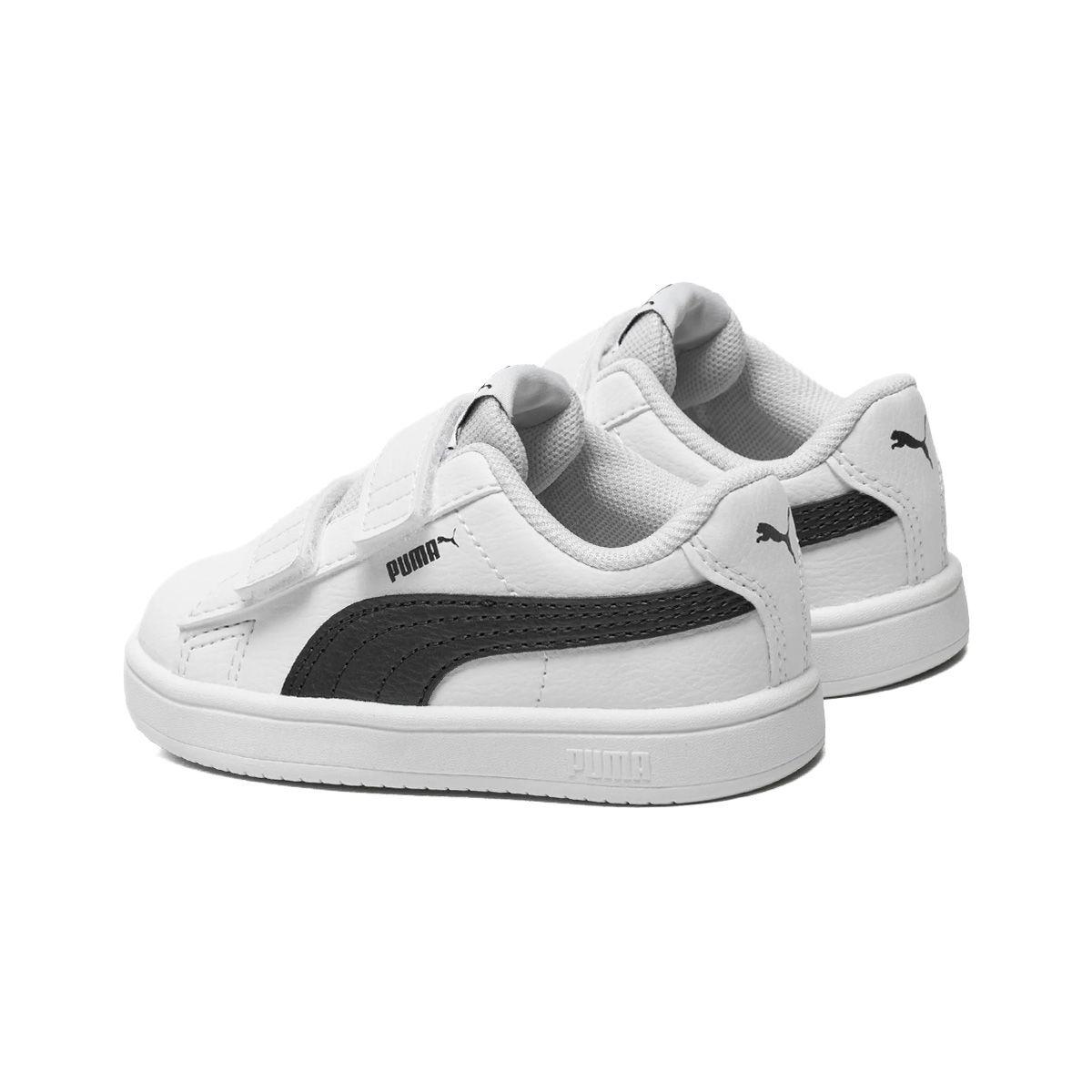 Zapatillas Baby Rickie Classic V Puma Blancas/Negras-3