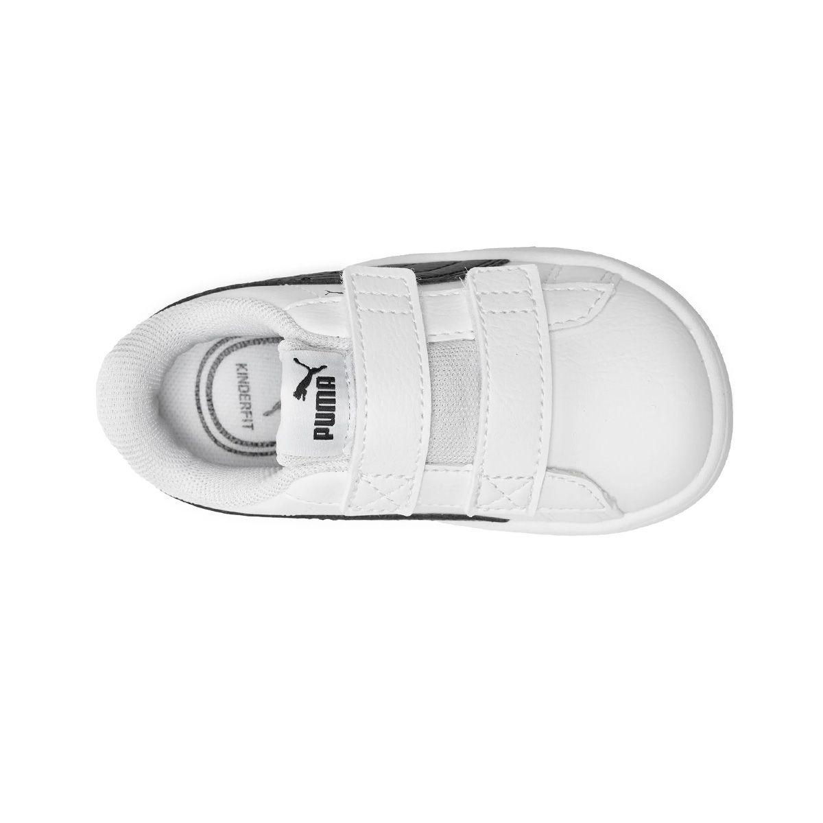 Zapatillas Baby Rickie Classic V Puma Blancas/Negras-4